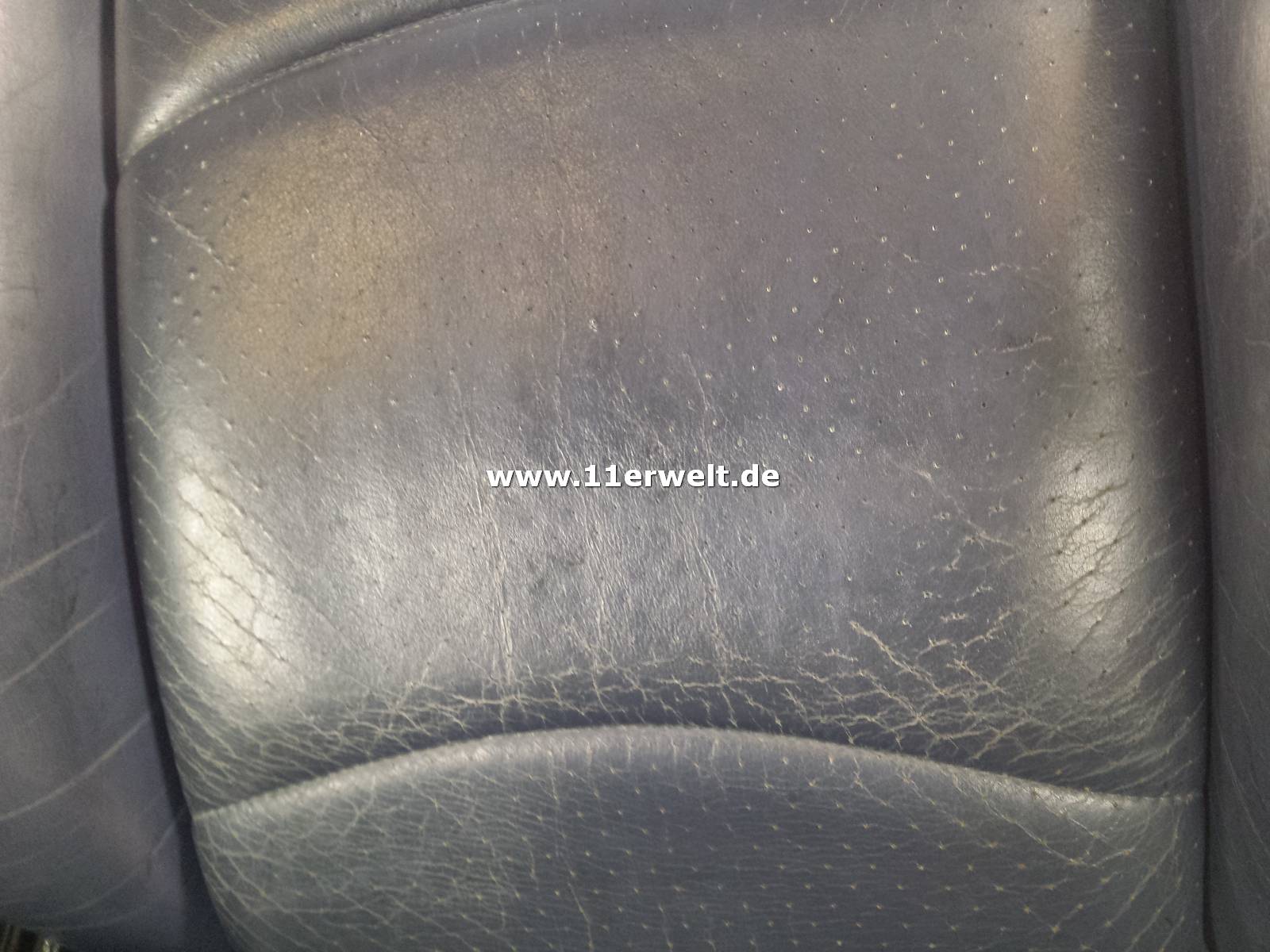 Ledersitze Porsche 993 dunkelblau elektrisch verstellbar mit Sitzheizung