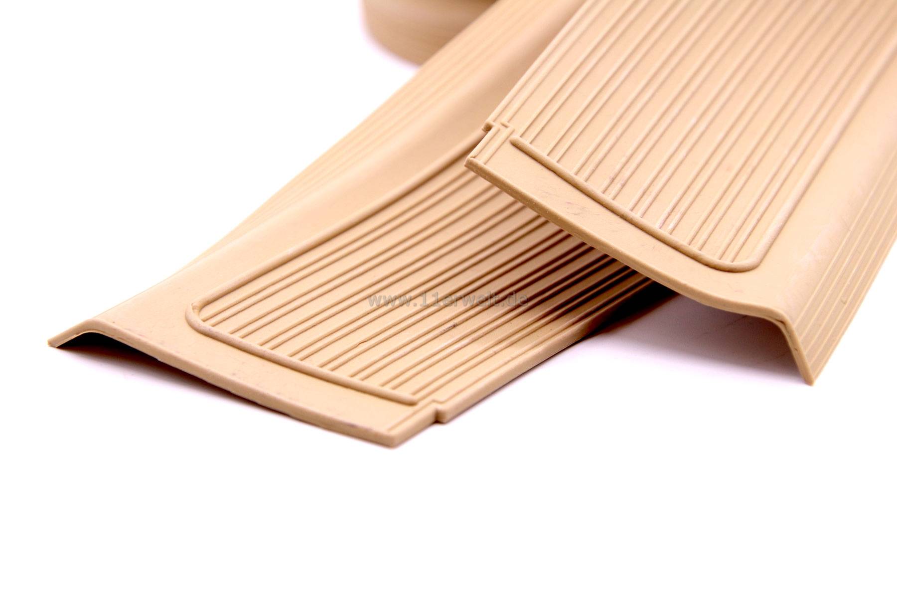Türgummi Schwellergummi Einstiegsschutz für Mercedes R107 beige