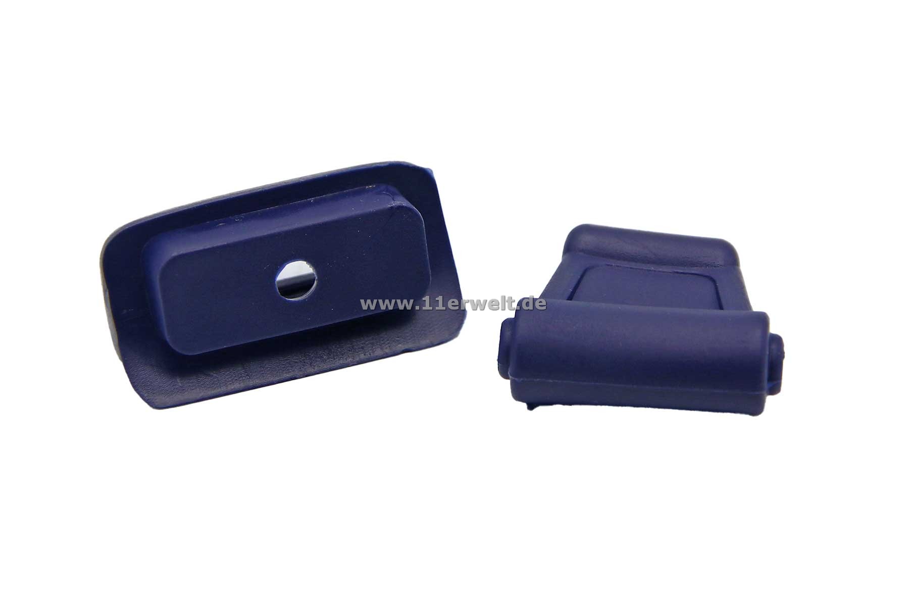 Halter - Clips zur Befestigung der Sonnenblende Mercedes R107 blau
