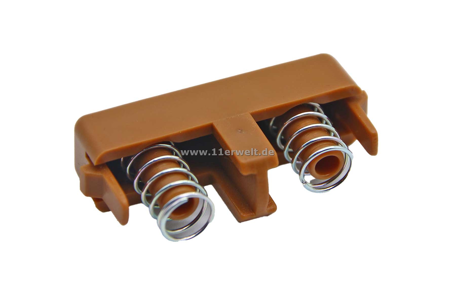 Entriegelungsknopf - Side Push Button Mittelkonsole Mercedes SL R129 in tabak mit Federn
