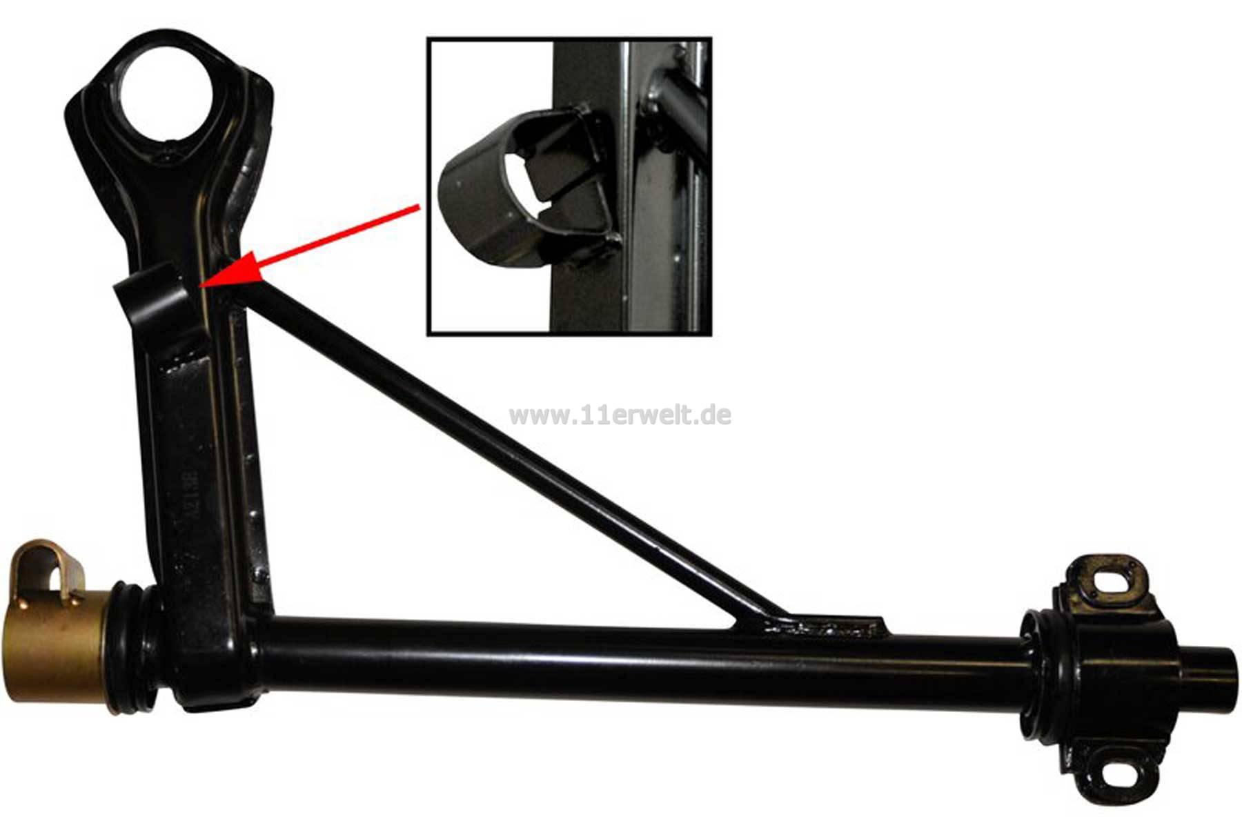 Querlenker/Dreieckslenker Porsche 911 ´73-´89 vorne, links