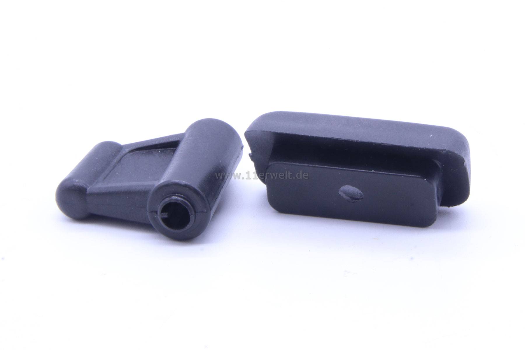 Halter - Clips zur Befestigung der Sonnenblende Mercedes R107 schwarz
