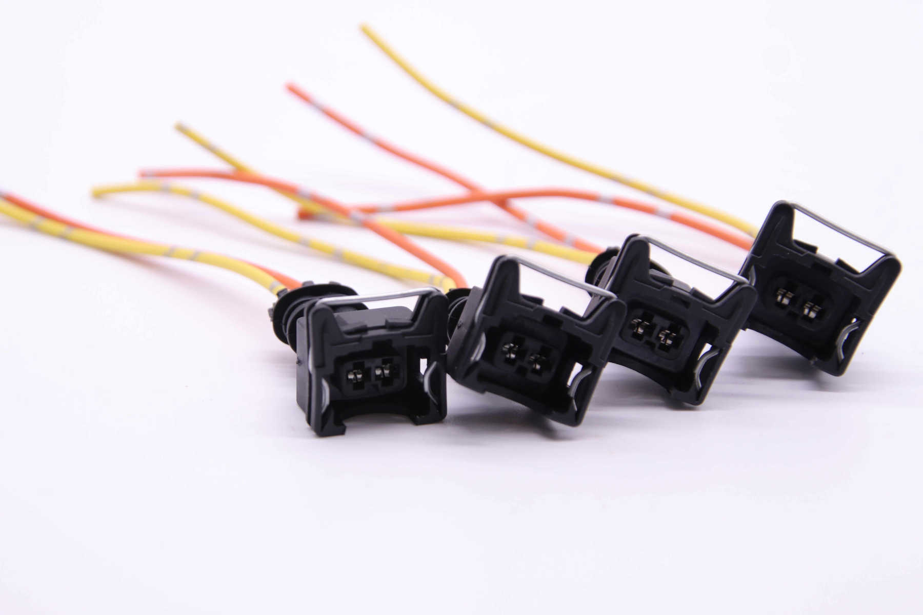 4 Stück Anschlusstecker für Injektor Einspritzventil Porsche / VW
