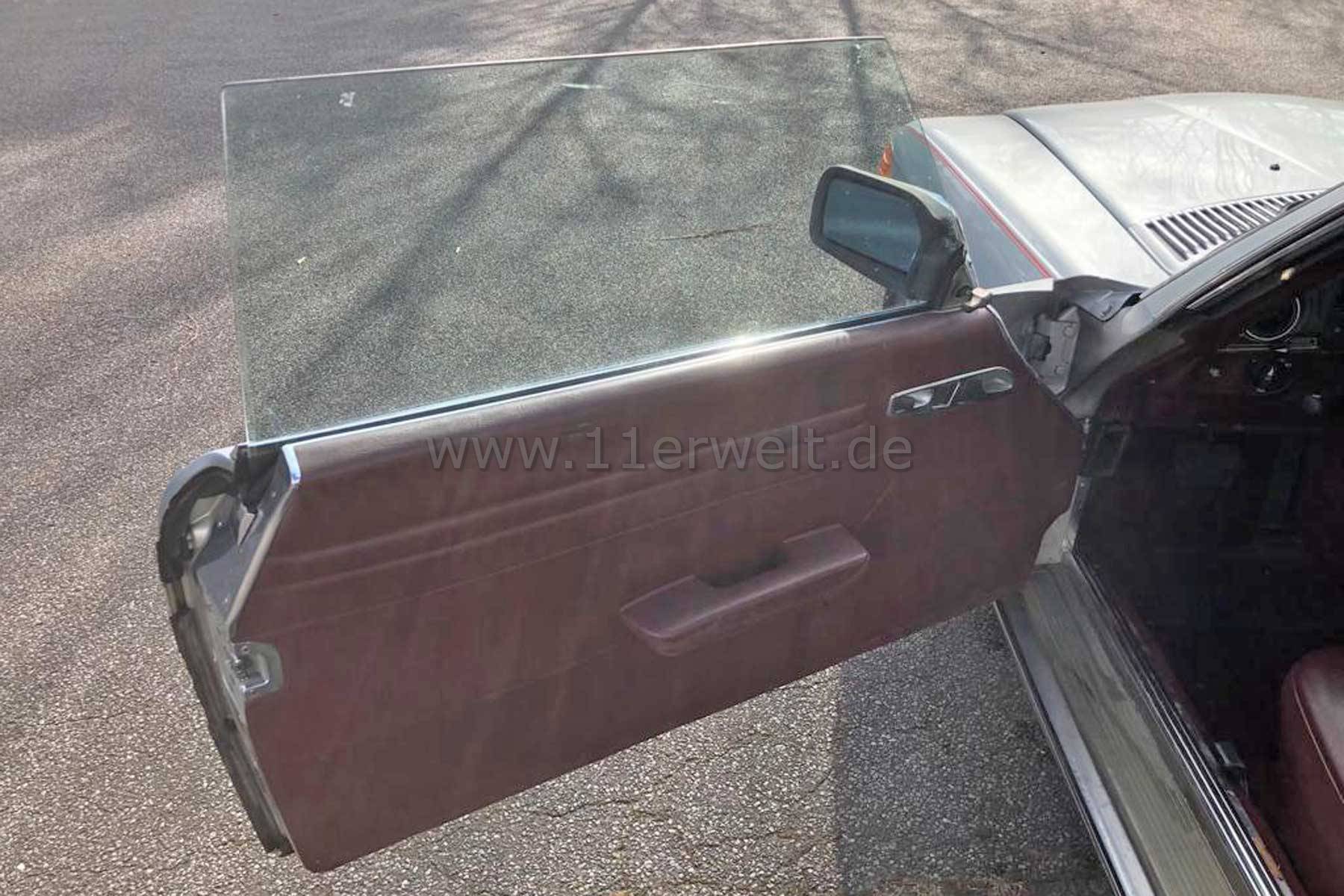 Mercedes 380SL silber, Leder Burgund zum Restaurieren