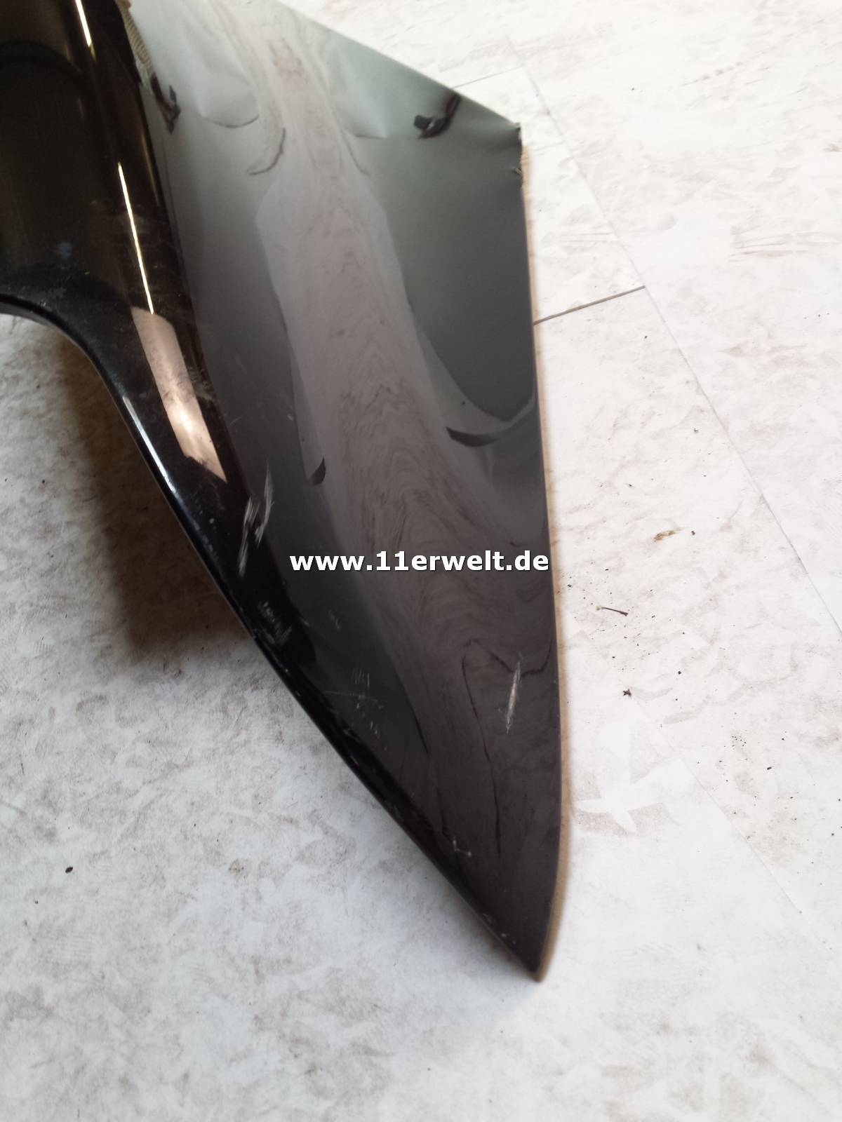 Original Porsche 993 Seitenteil Ausschnitt hinten links, schwarz