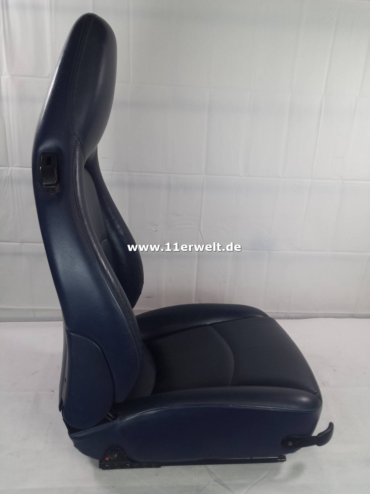 Ledersitze Porsche 993 dunkelblau elektrisch verstellbar