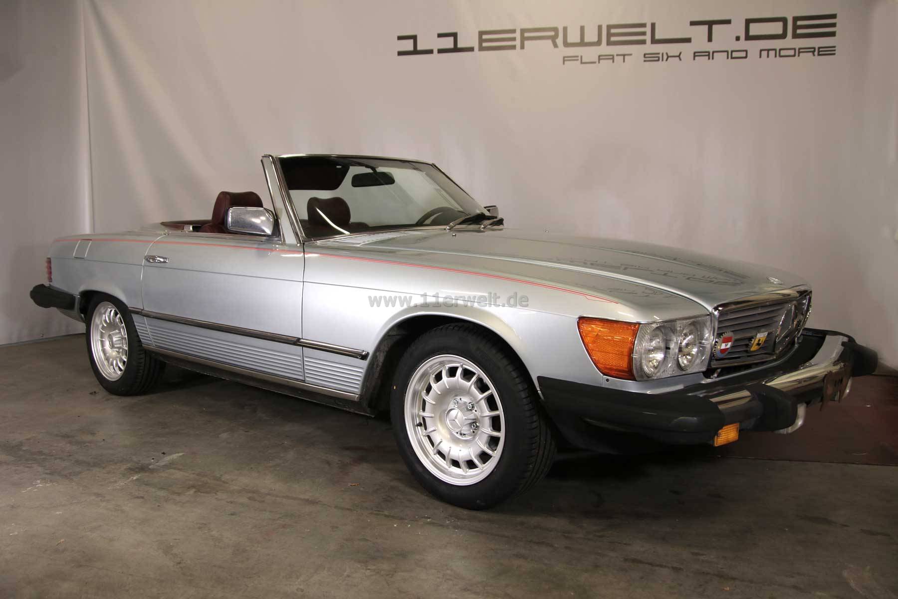 Kompletträder für Mercedes im Barock Stil 7 x 16" silber 205/55 16