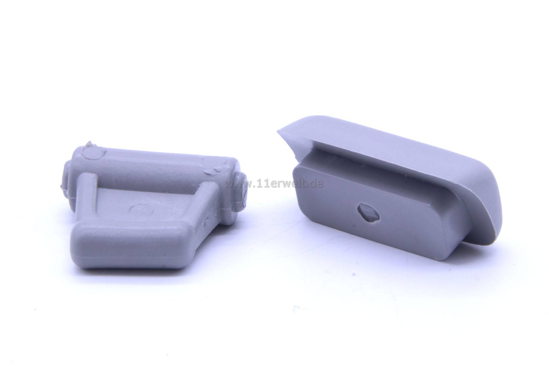 Halter - Clips zur Befestigung der Sonnenblende Mercedes R107 grau