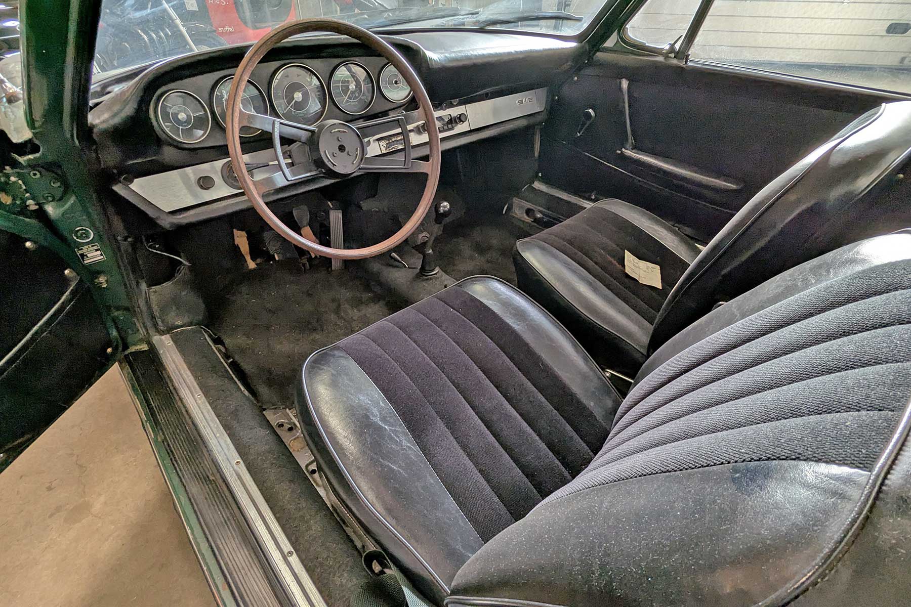 +++VERKAUFT*** Porsche 912 SWB Restaurationsobjekt