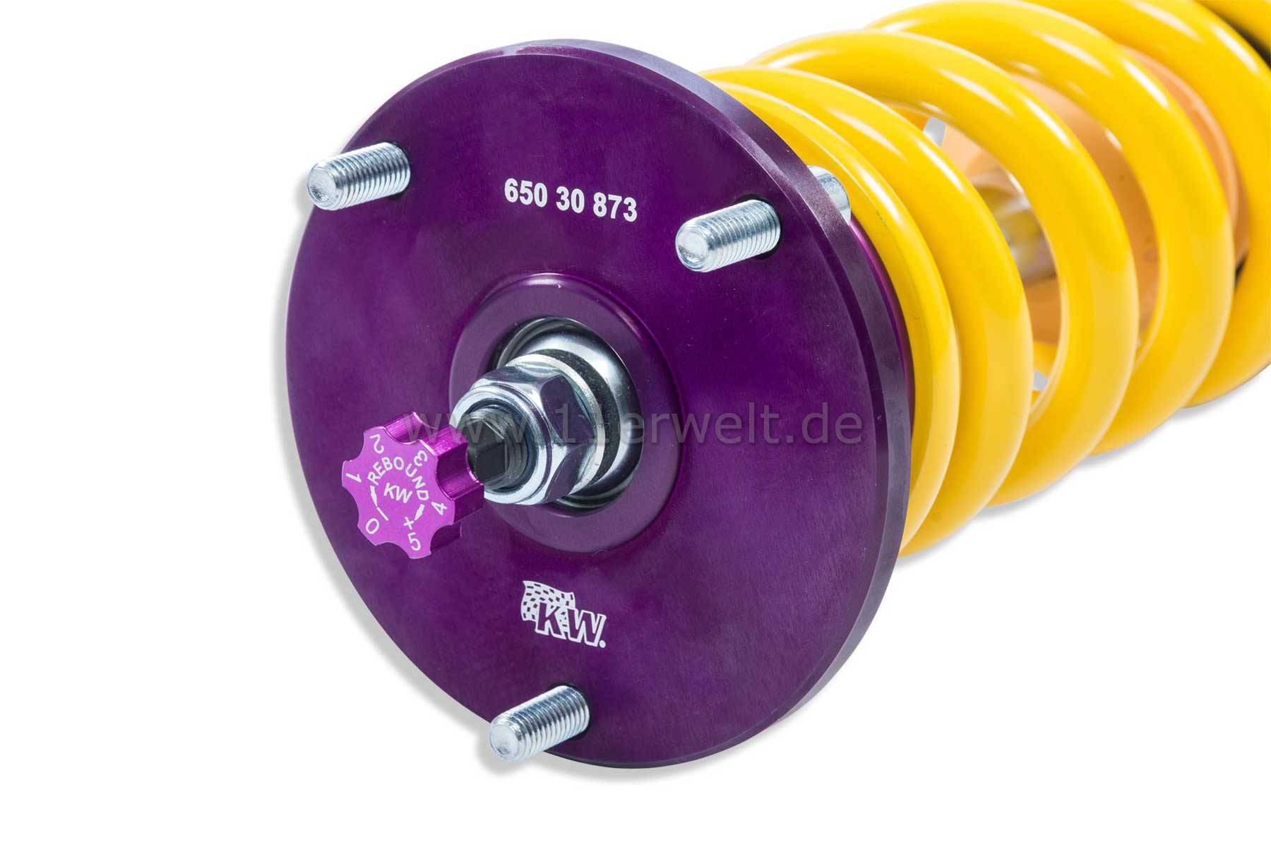 Sportfahrwerk KW V3 inox für Porsche 964 3.6 Carrera 12/88 bis 11/90