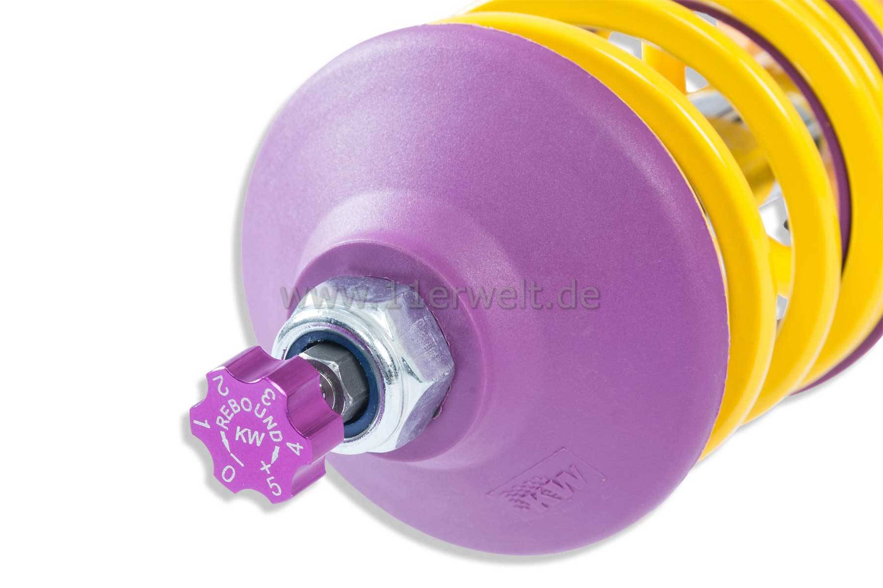 Sportfahrwerk KW V3 inox für Porsche 964 3.6 Carrera 11/90 bis 05/94