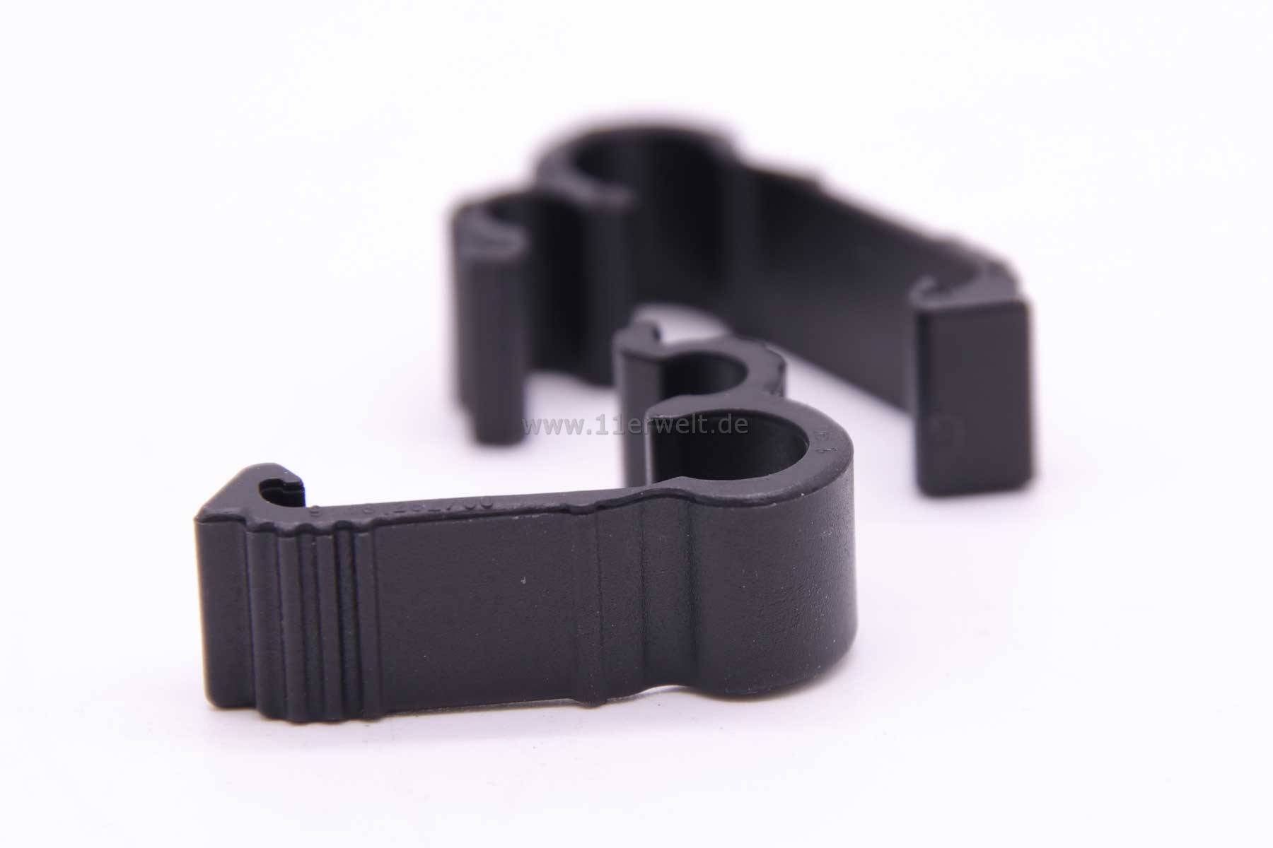 1 Set (=2 Stück) Halteclip für  Bremsleitungen Porsche