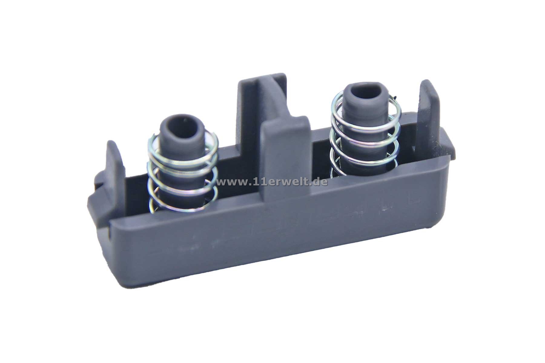 Entriegelungsknopf - Side Push Button Mittelkonsole Mercedes SL R129 in grau mit Federn