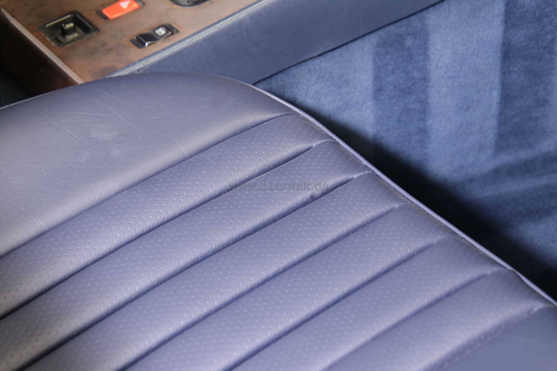 ++VERKAUFT++ Mercedes 560SL weiß mit blauem Leder
