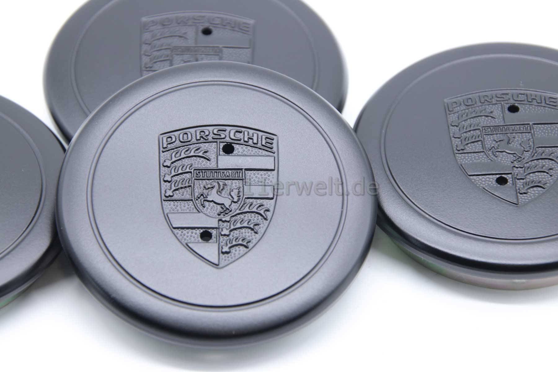Nabendeckel für Fuchs Felge oder Maxilite Felge schwarz mit Wappen