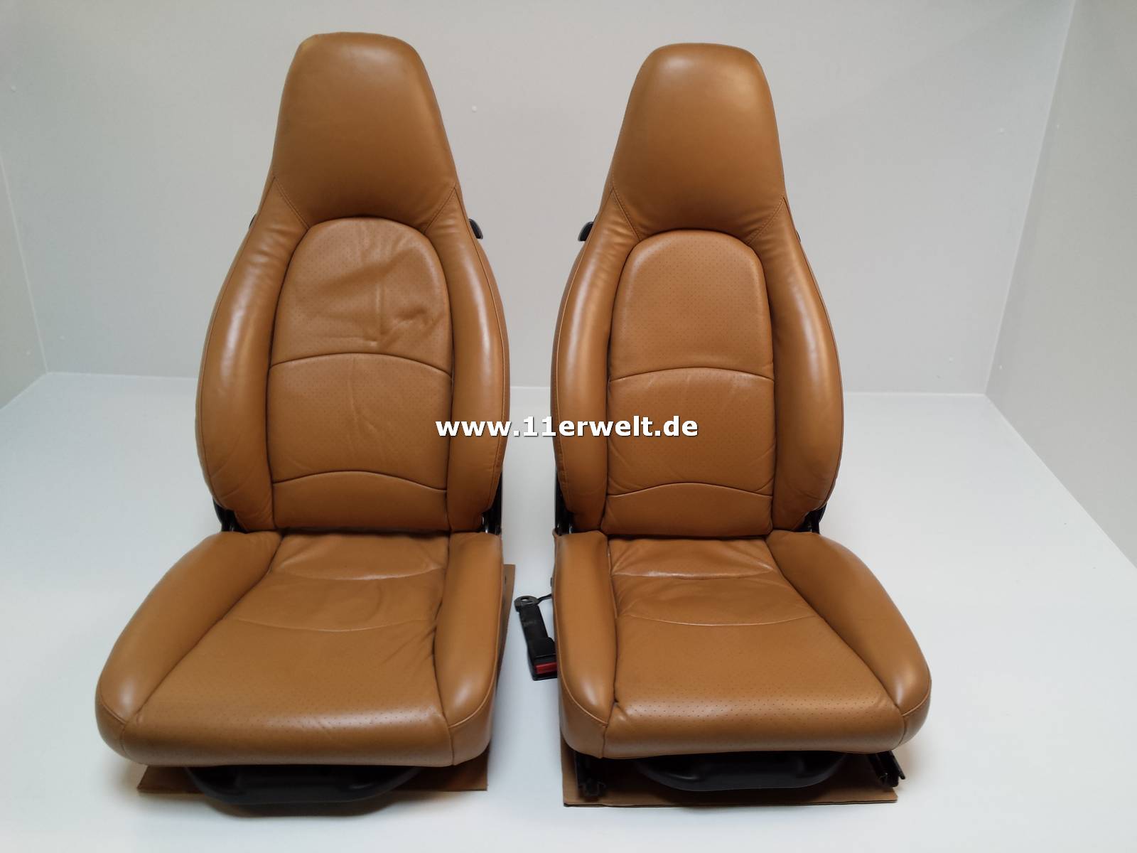Ledersitze Porsche 993 hellbraun elektrisch verstellbar
