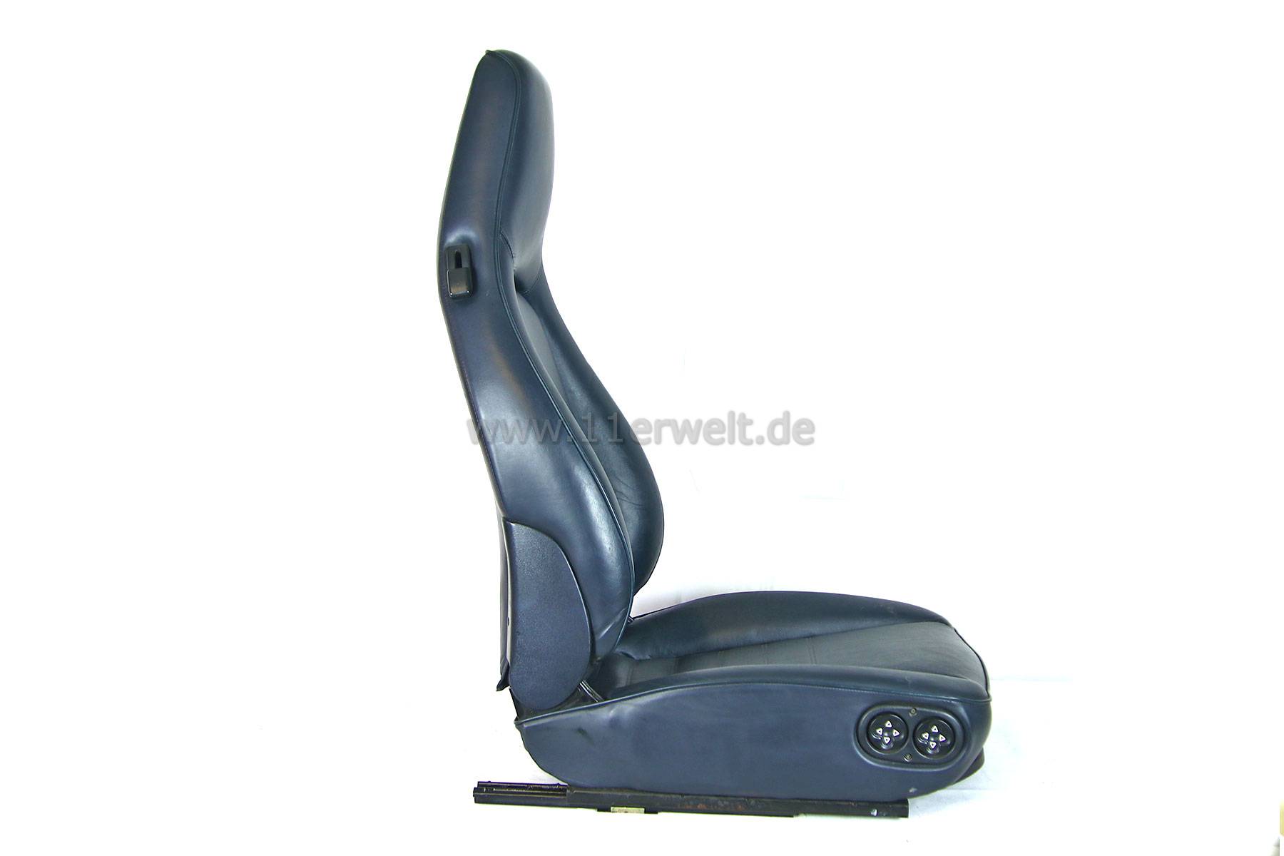 Sitze Porsche 964 Leder dunkelblau elektrisch verstellbar