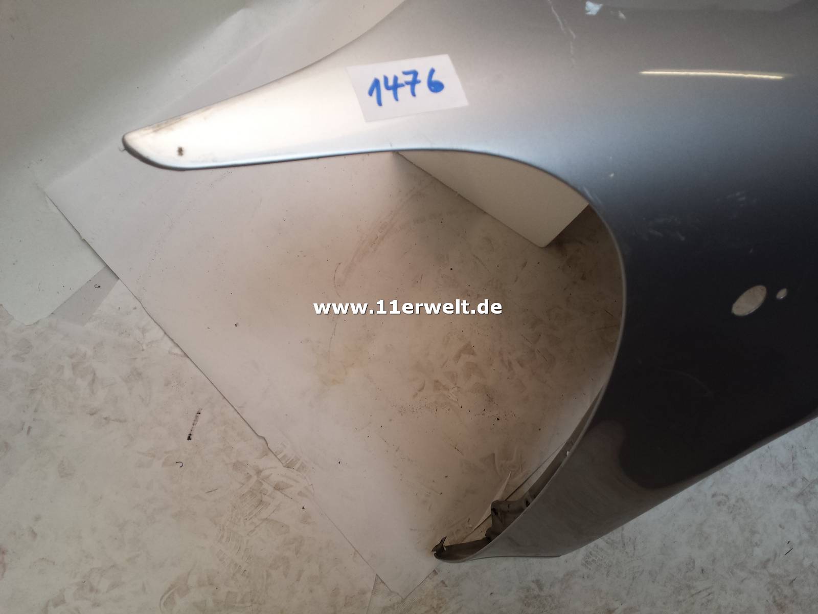 Original Porsche 993 Kotflügel rechts, silber