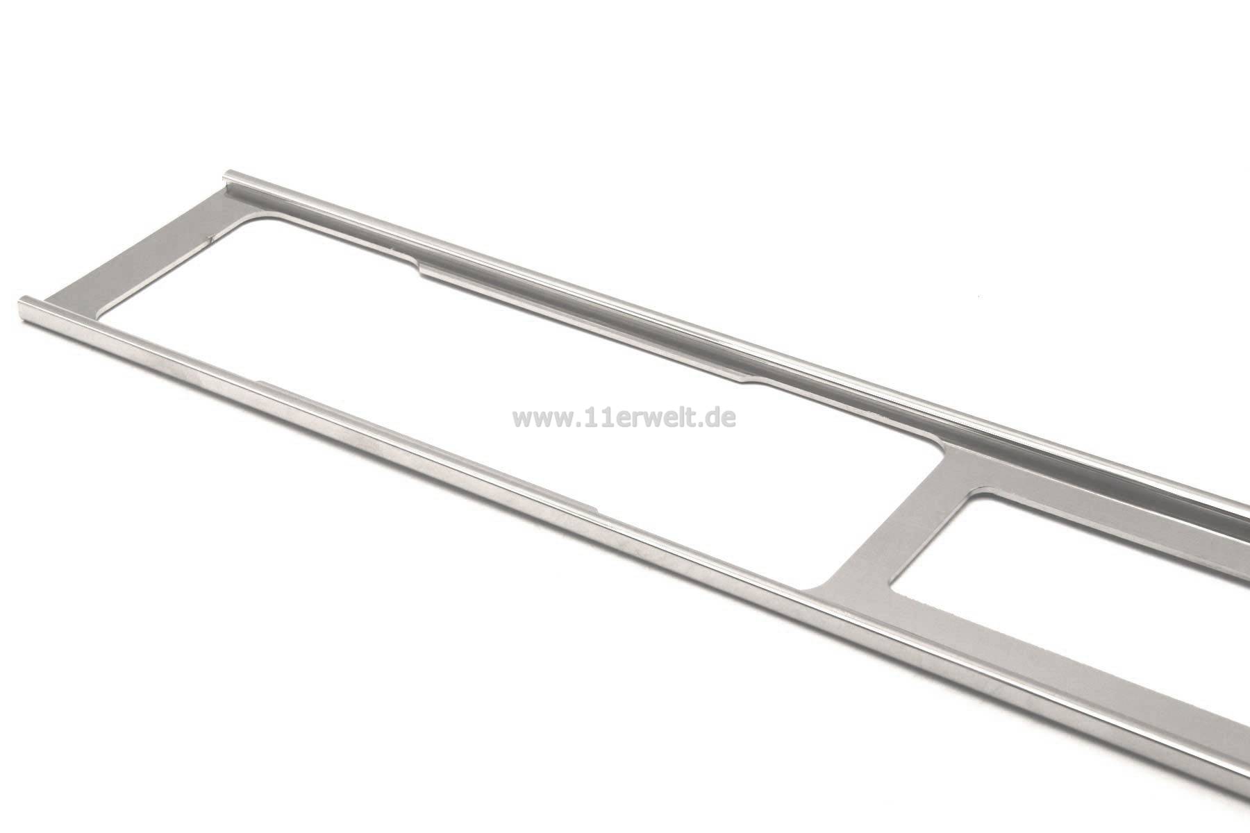 Verkleidung/Zierleisten für Armaturenbrett Porsche 911 und 912 Aluminium