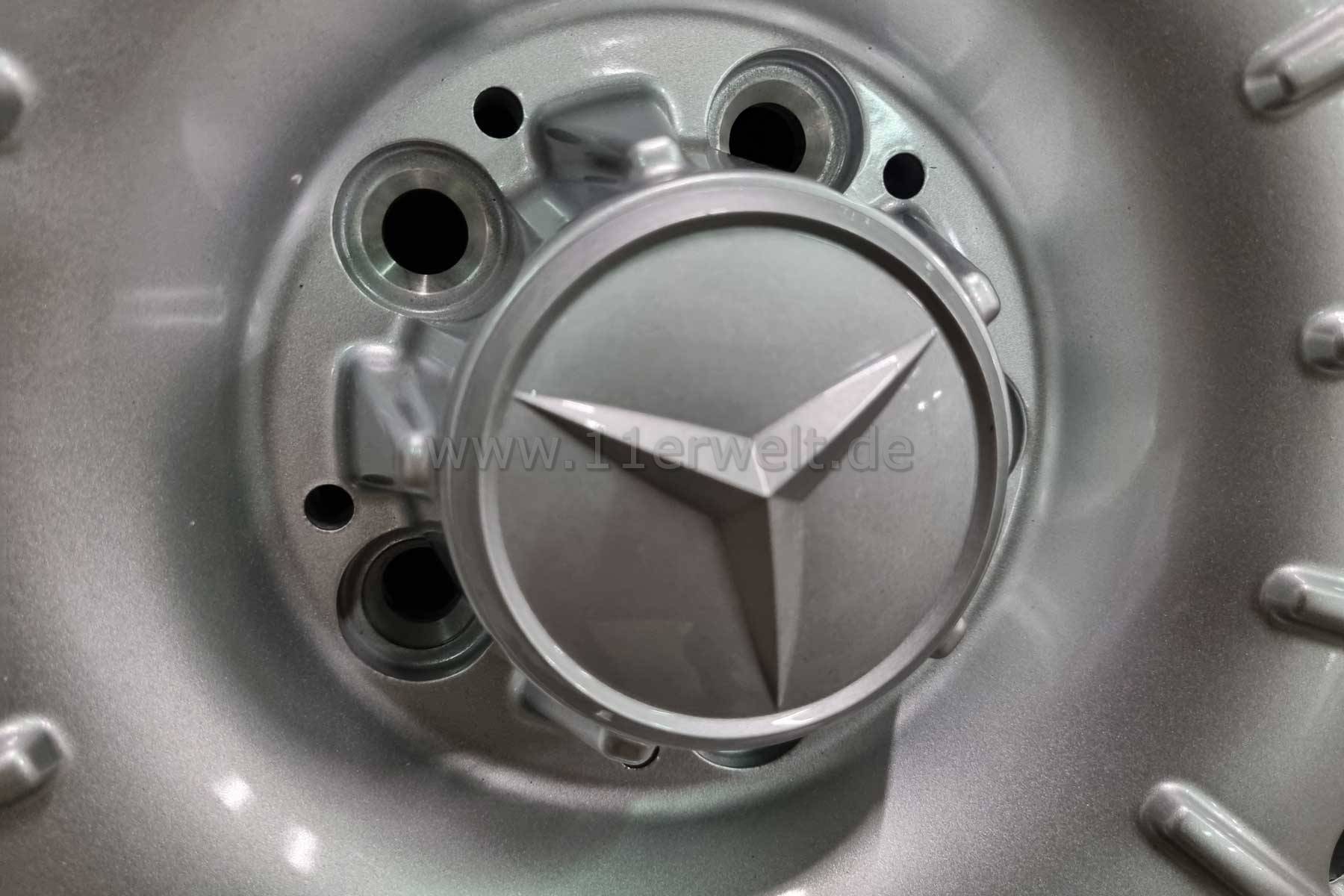 Nabendeckel Mercedes Stern für Maxilite und Original Mercedes Barock Felge