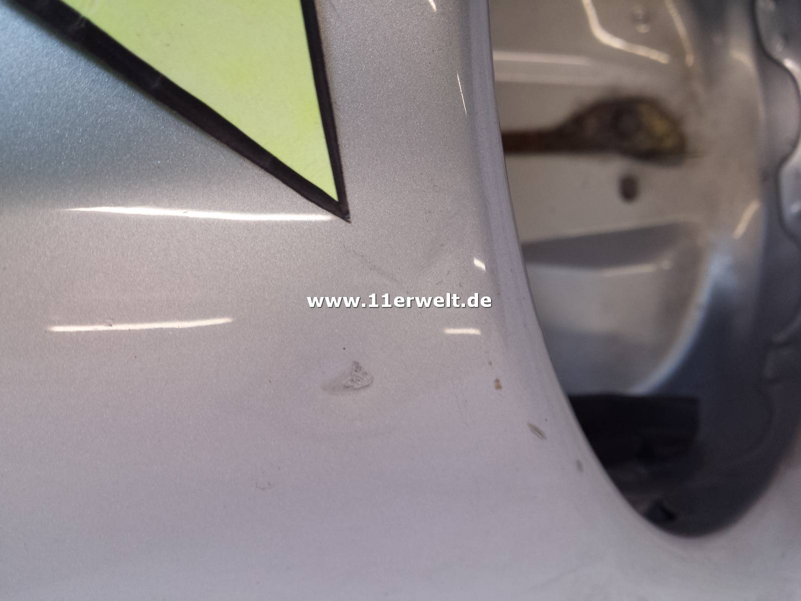 Original Porsche 993 Kotflügel links, silber