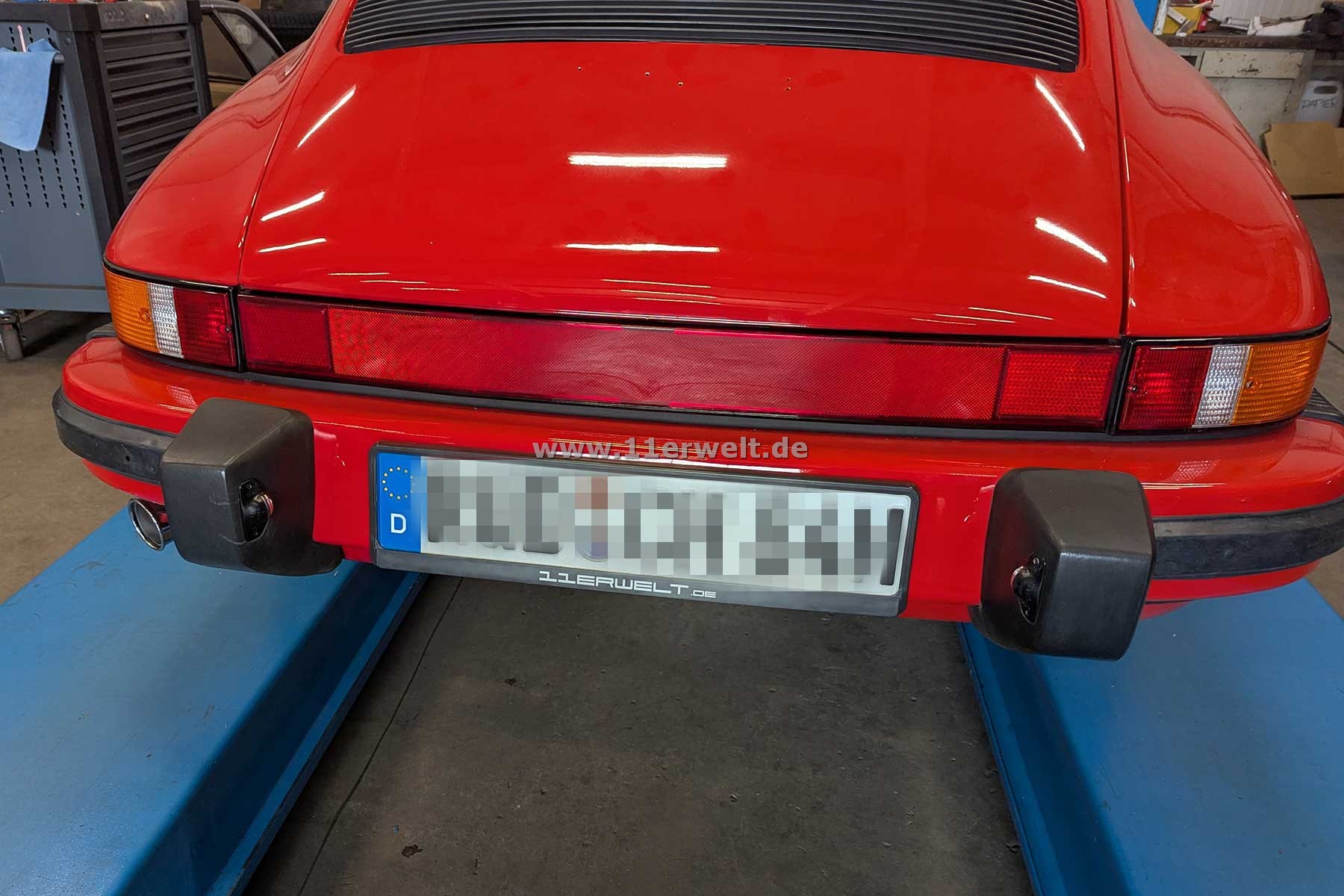 Reflektor - Heckblende Porsche 911 G-Modell