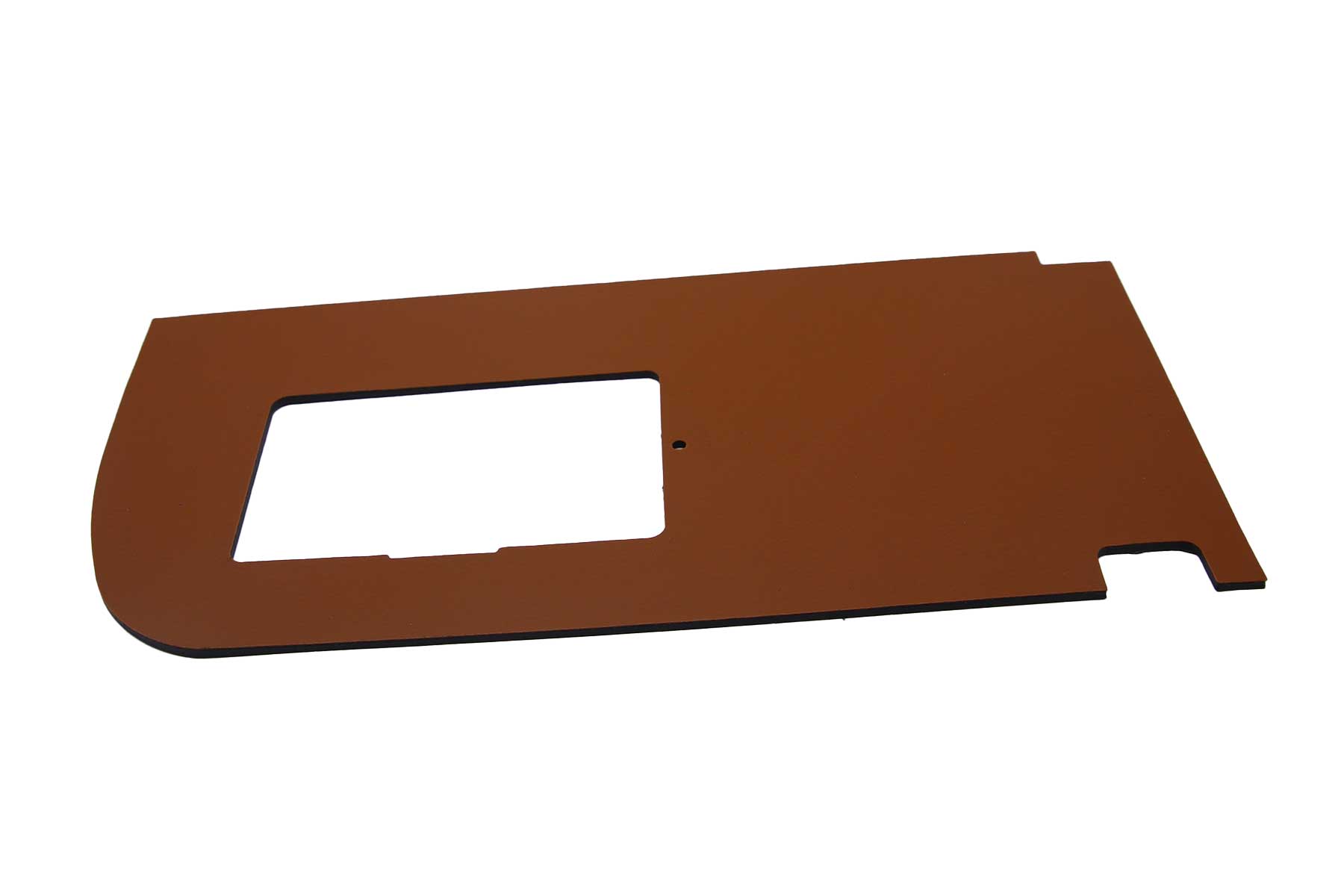 Fußraumverkleidung - Fussleiste Mercedes R107 / C107 Tabak