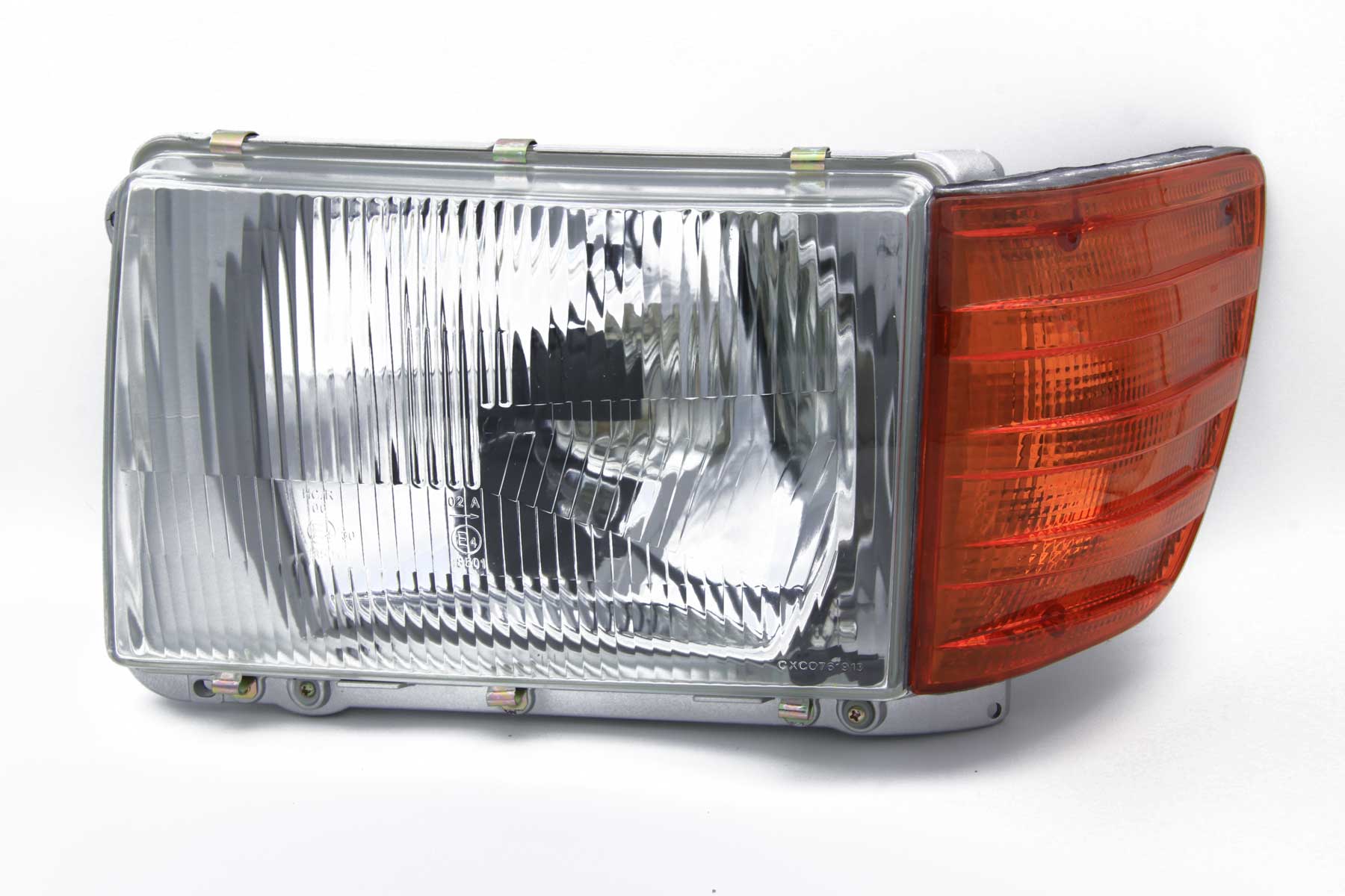 Scheinwerfer für Mercedes W 107 SL und SLC links mit Leuchtweitenregulierung