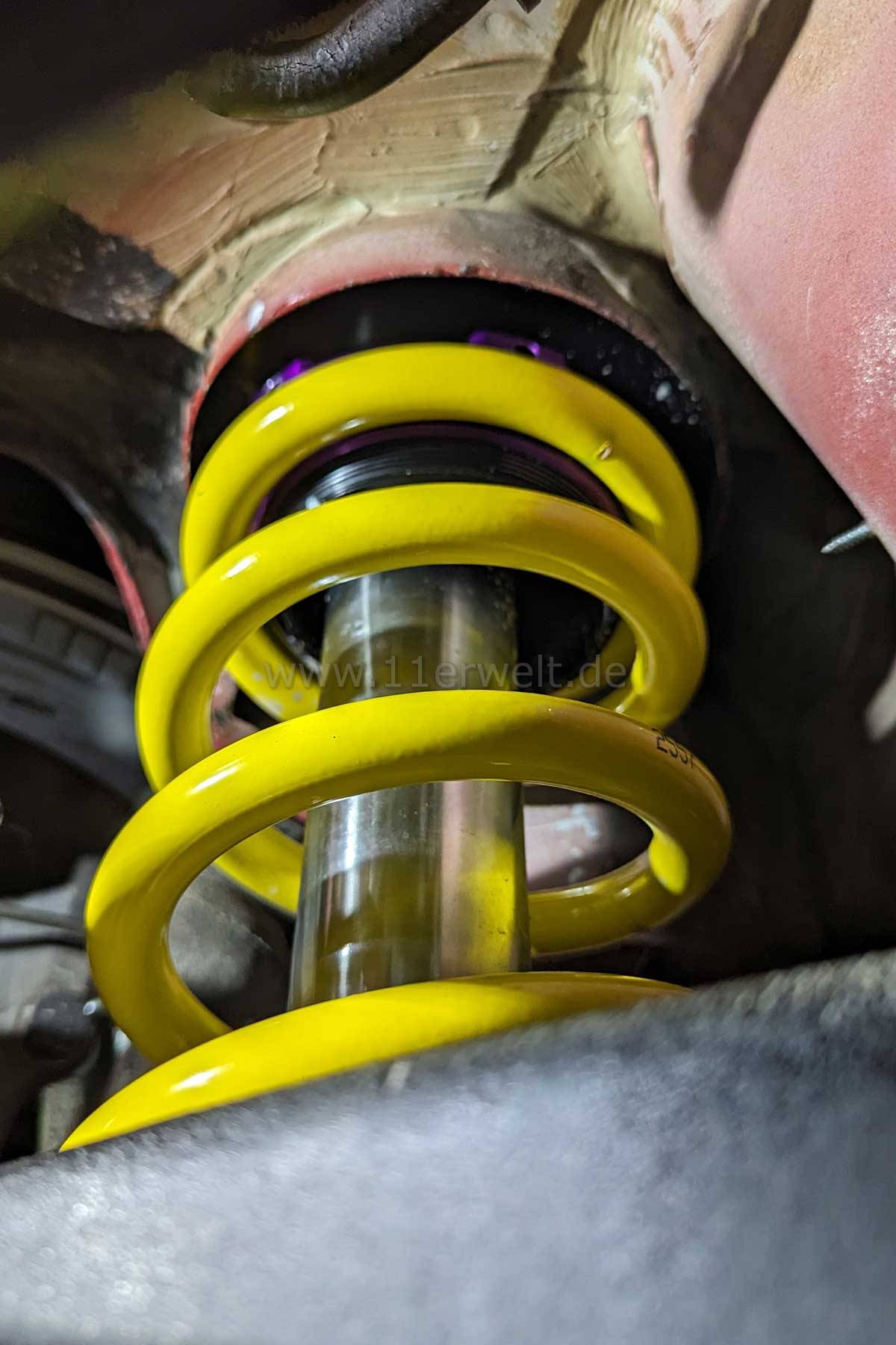 Sportfahrwerk KW V3 für Mercedes SL Cabrio R107