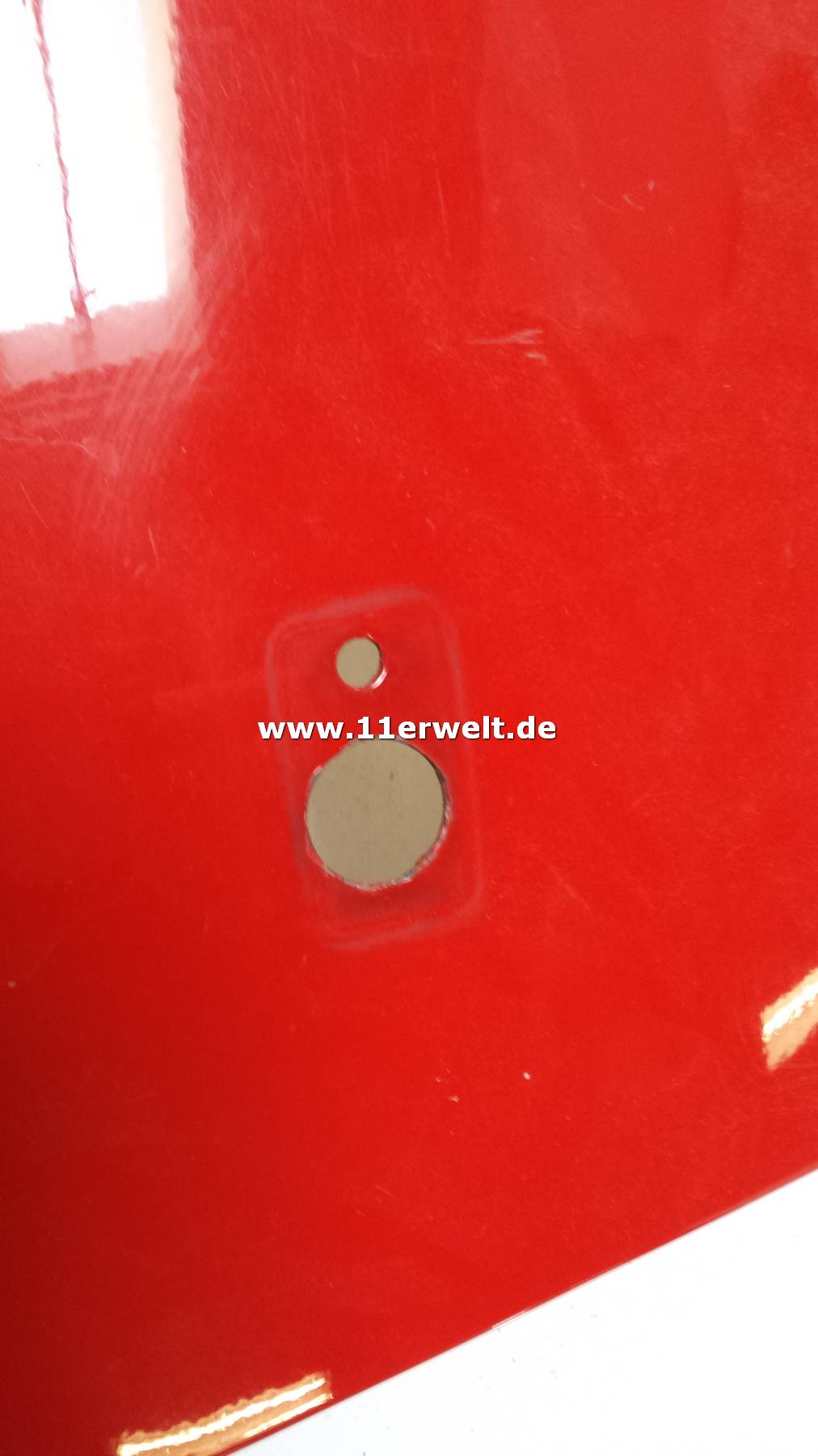 Original Porsche 964 Kotflügel rechts, rot