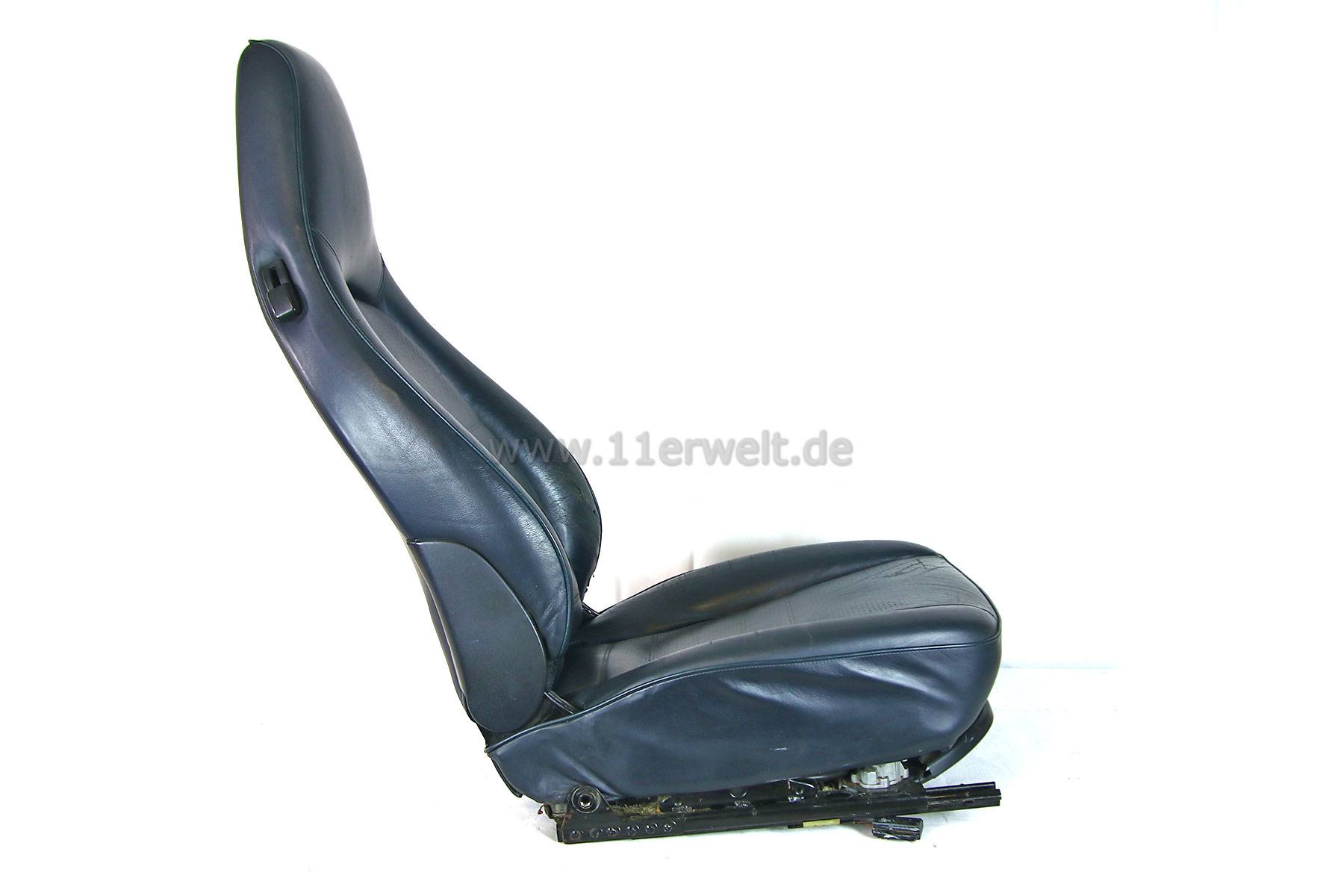 Sitze Porsche 964 Leder dunkelblau elektrisch verstellbar