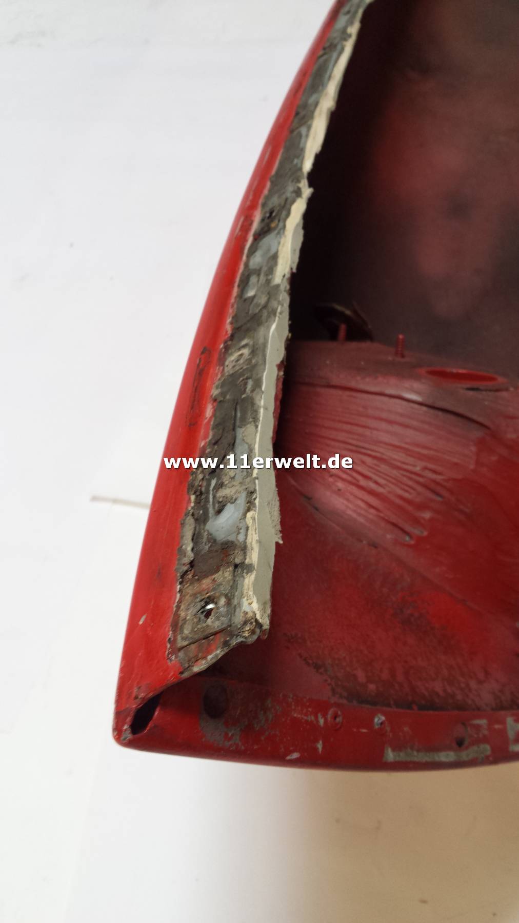 Original Porsche 964 Kotflügel rechts, rot
