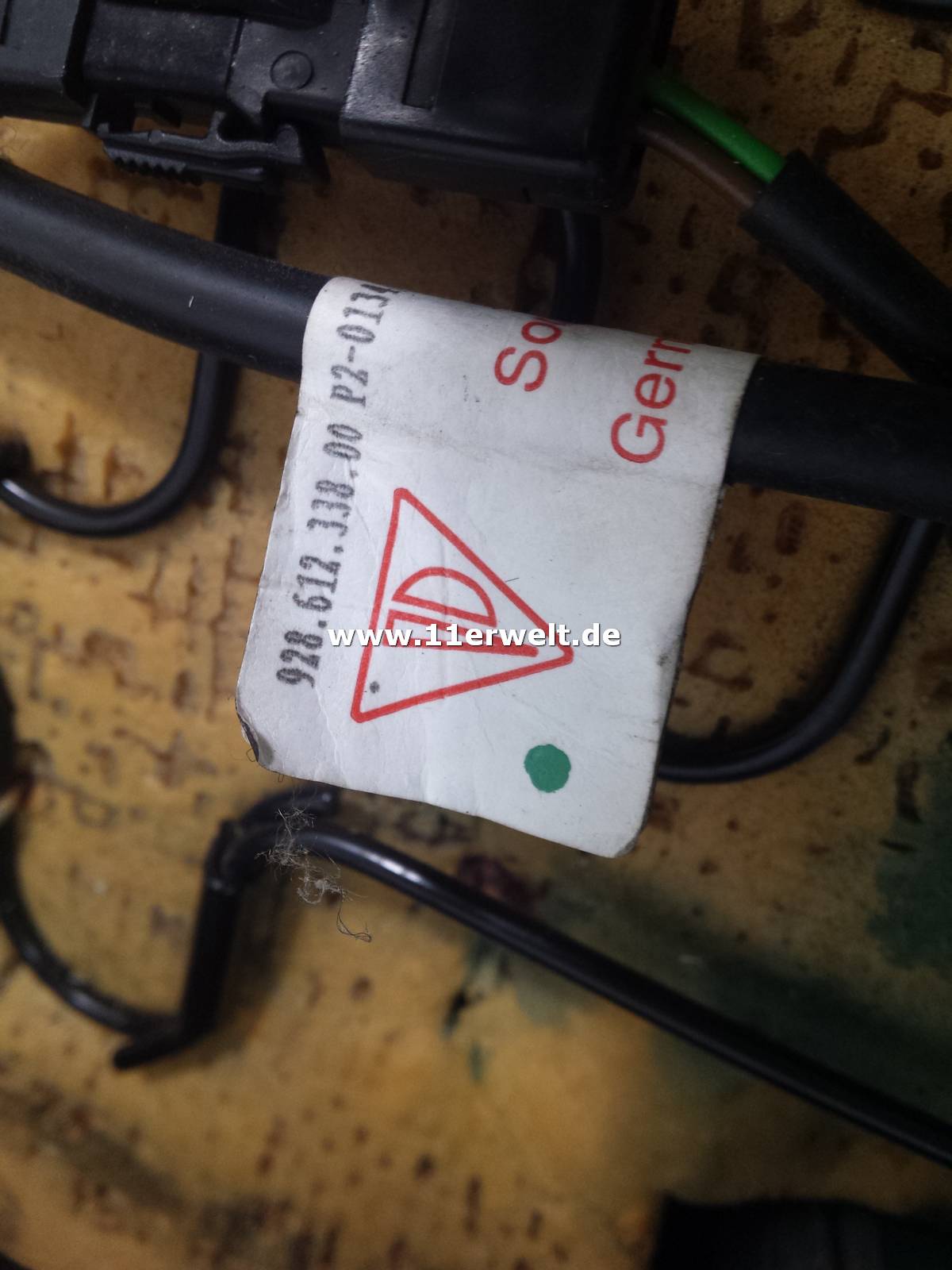 Ledersitze Porsche 993 dunkelblau elektrisch verstellbar mit Sitzheizung