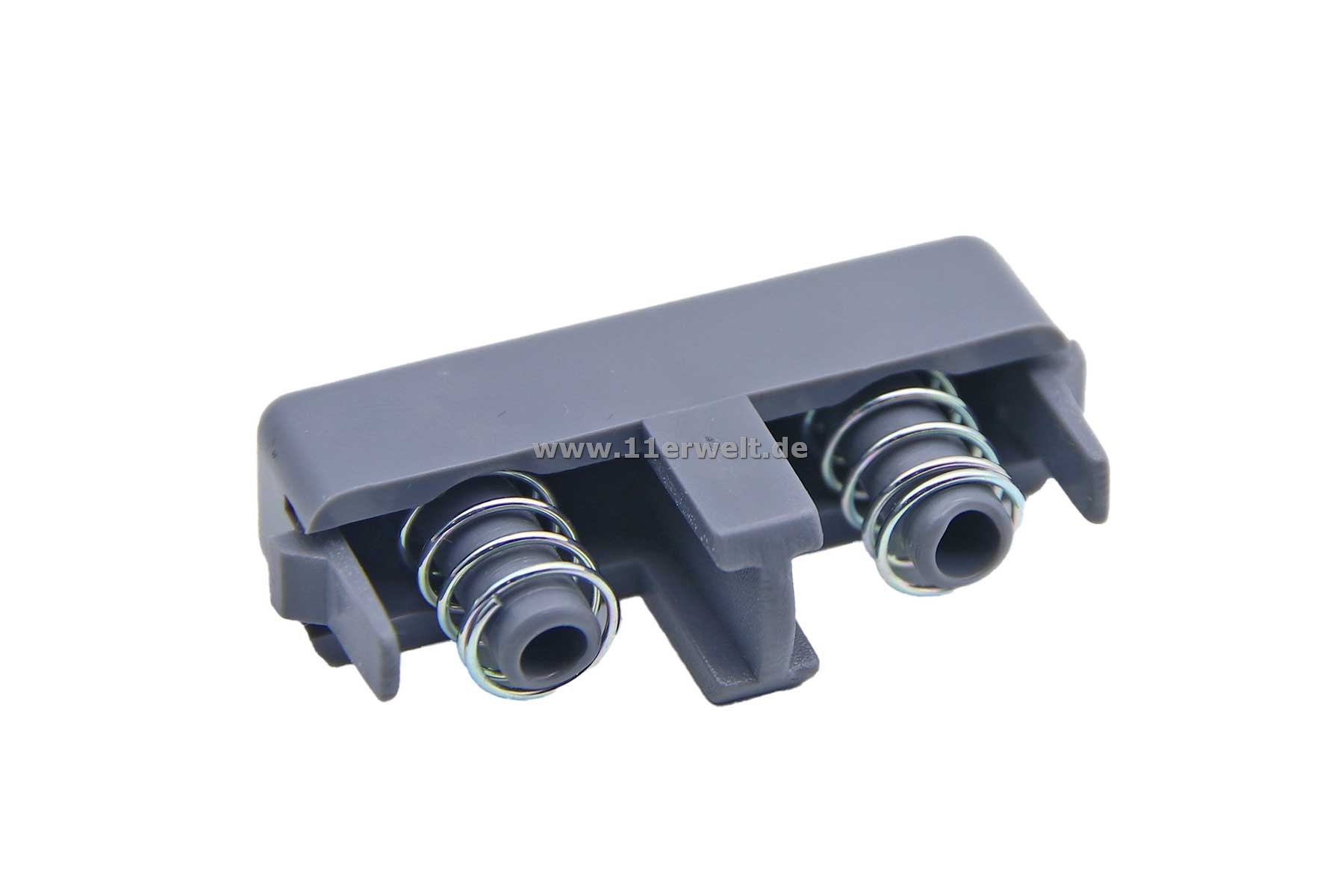 Entriegelungsknopf - Side Push Button Mittelkonsole Mercedes SL R129 in grau mit Federn