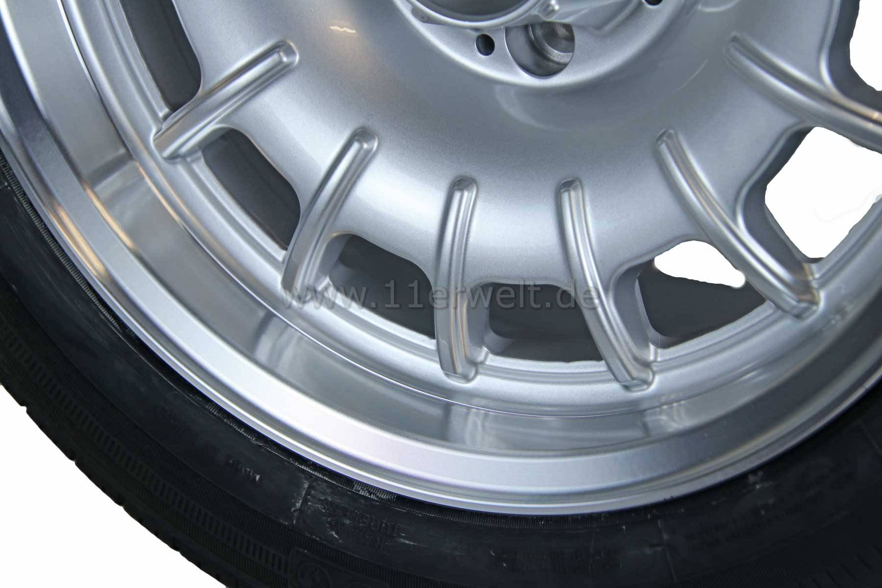 NEU! Felgen für Mercedes im Barock Stil 8 x 16" ET 11 silber-glanzgedreht