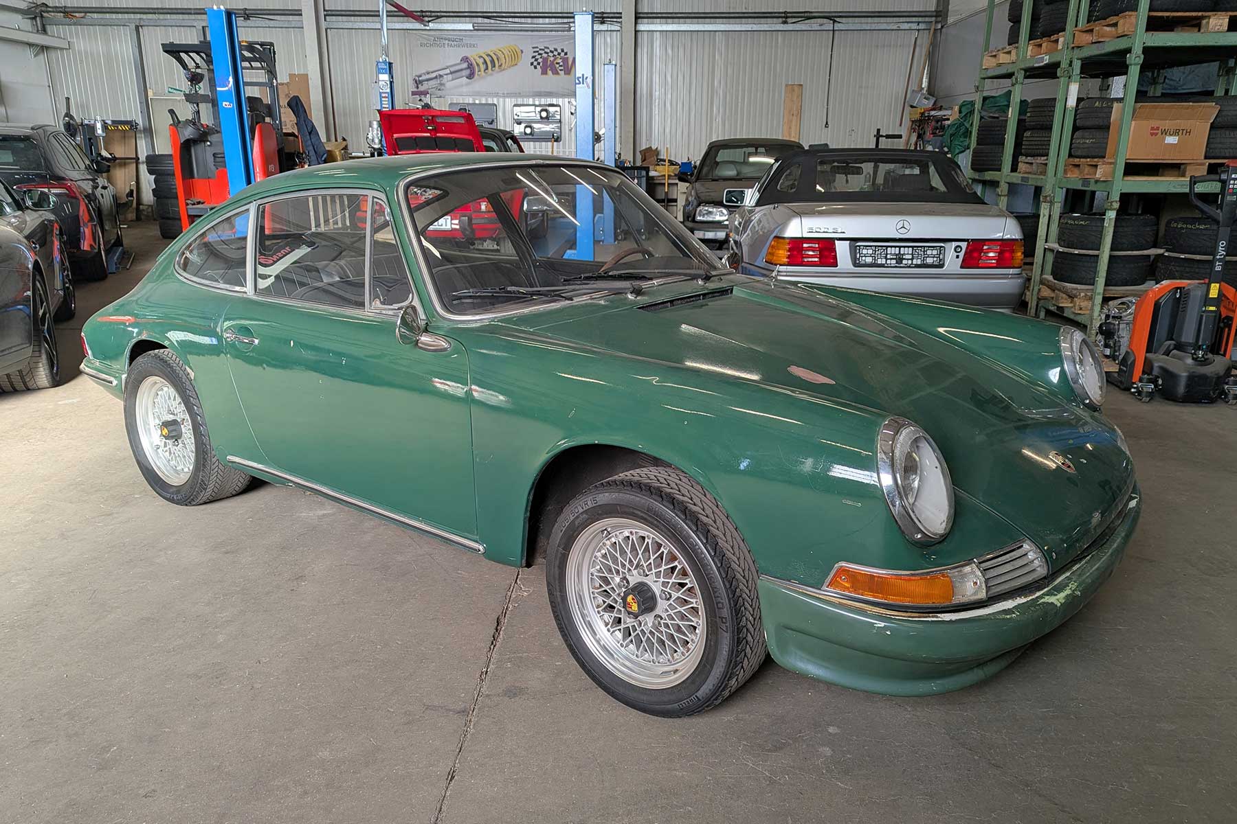 +++VERKAUFT*** Porsche 912 SWB Restaurationsobjekt