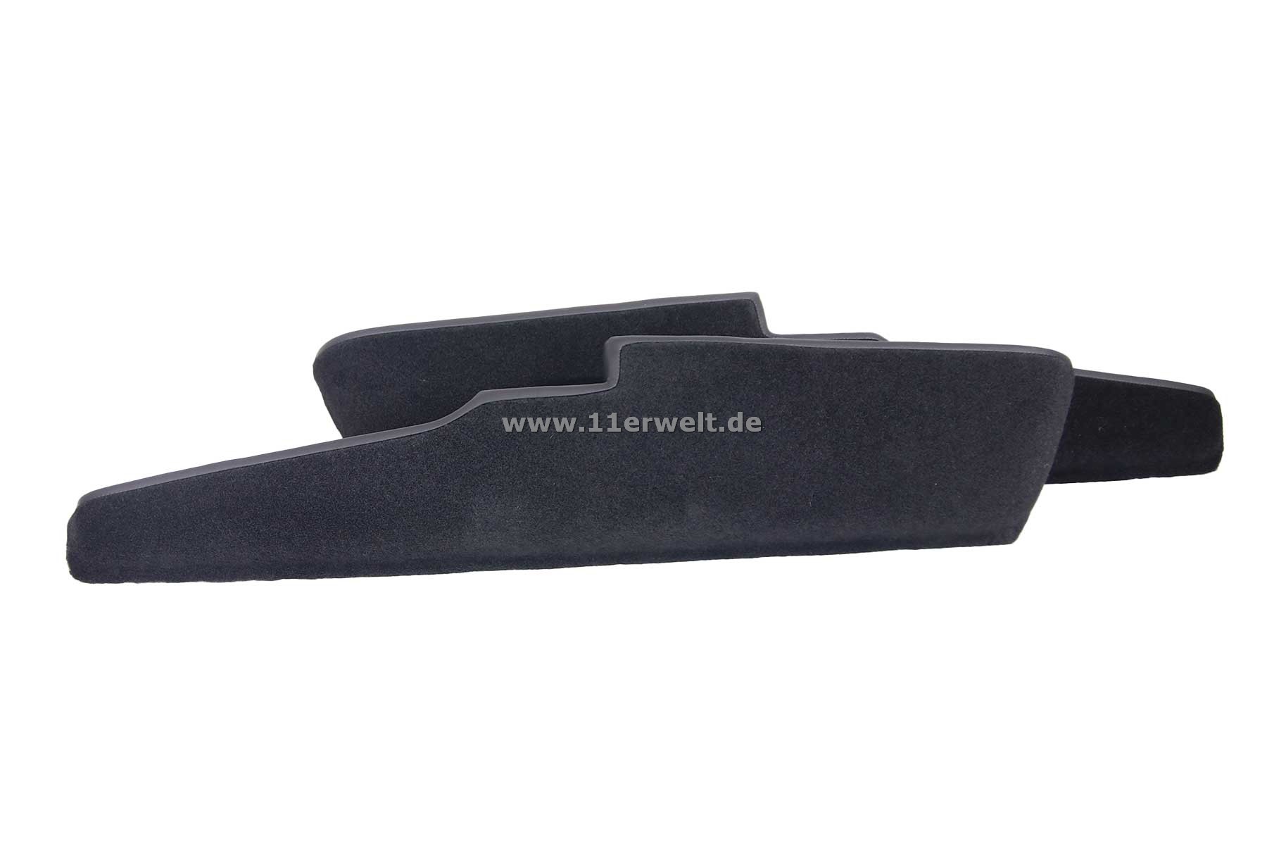 Türtaschen für Porsche 911 G-Modell, bezogen in schwarz.