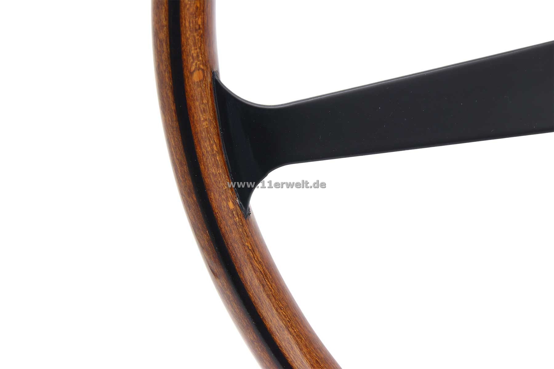 Lenkrad mit Holzkranz für Porsche 911, 912 und 914, Ø 394 mm (15,5")