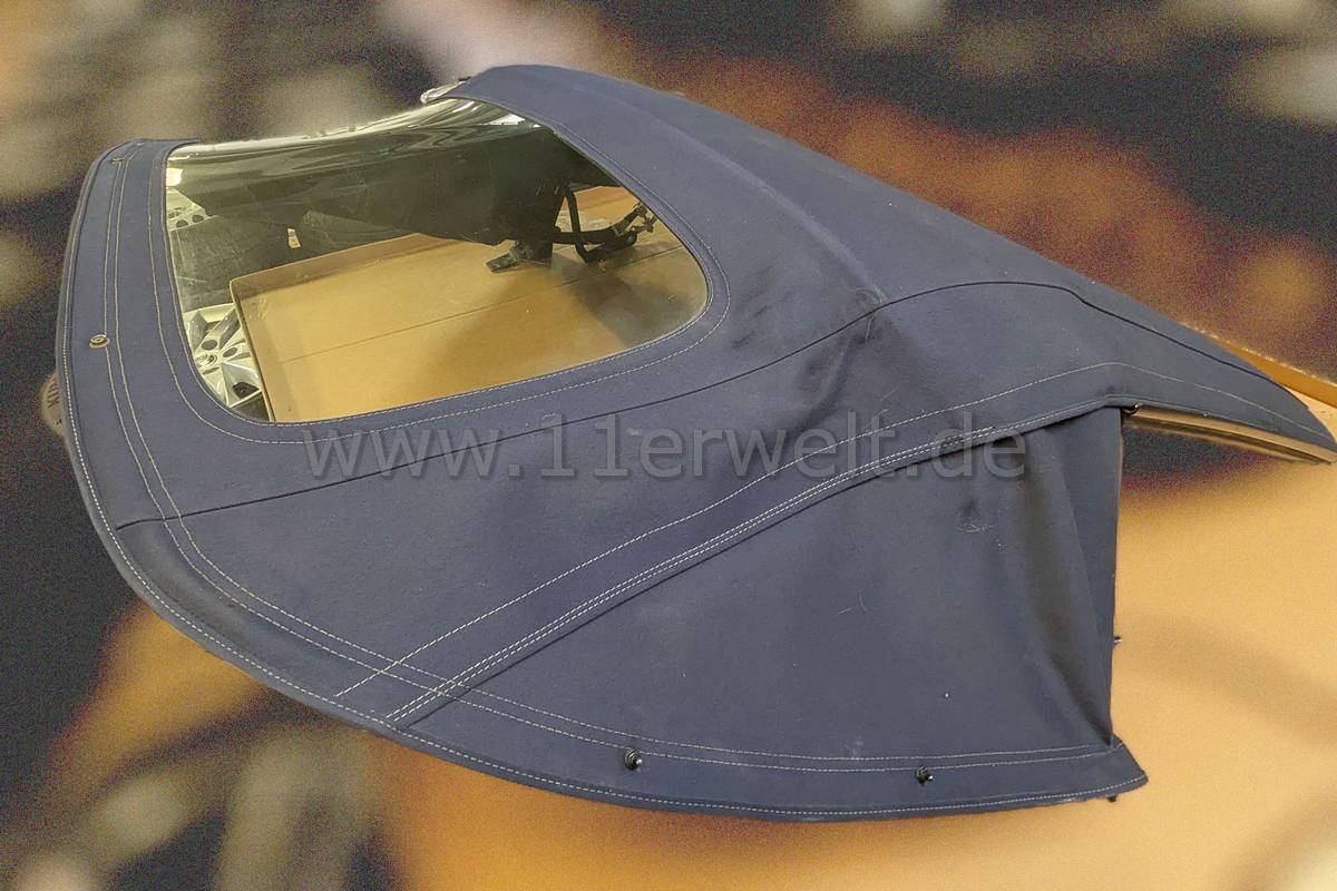 Original Porsche 911 993 Verdeck Dunkelblau