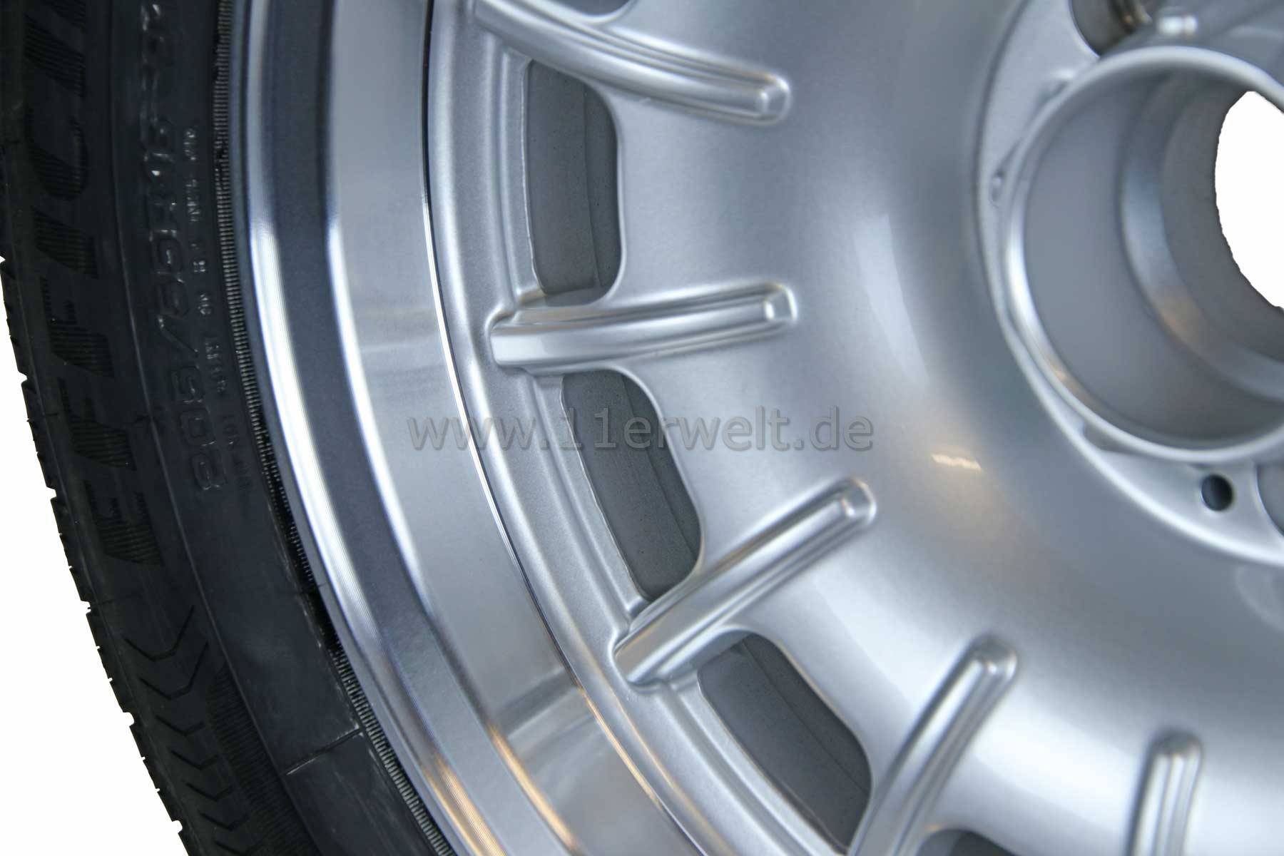 NEU! Felgen für Mercedes im Barock Stil 8 x 16" ET 11 silber-glanzgedreht