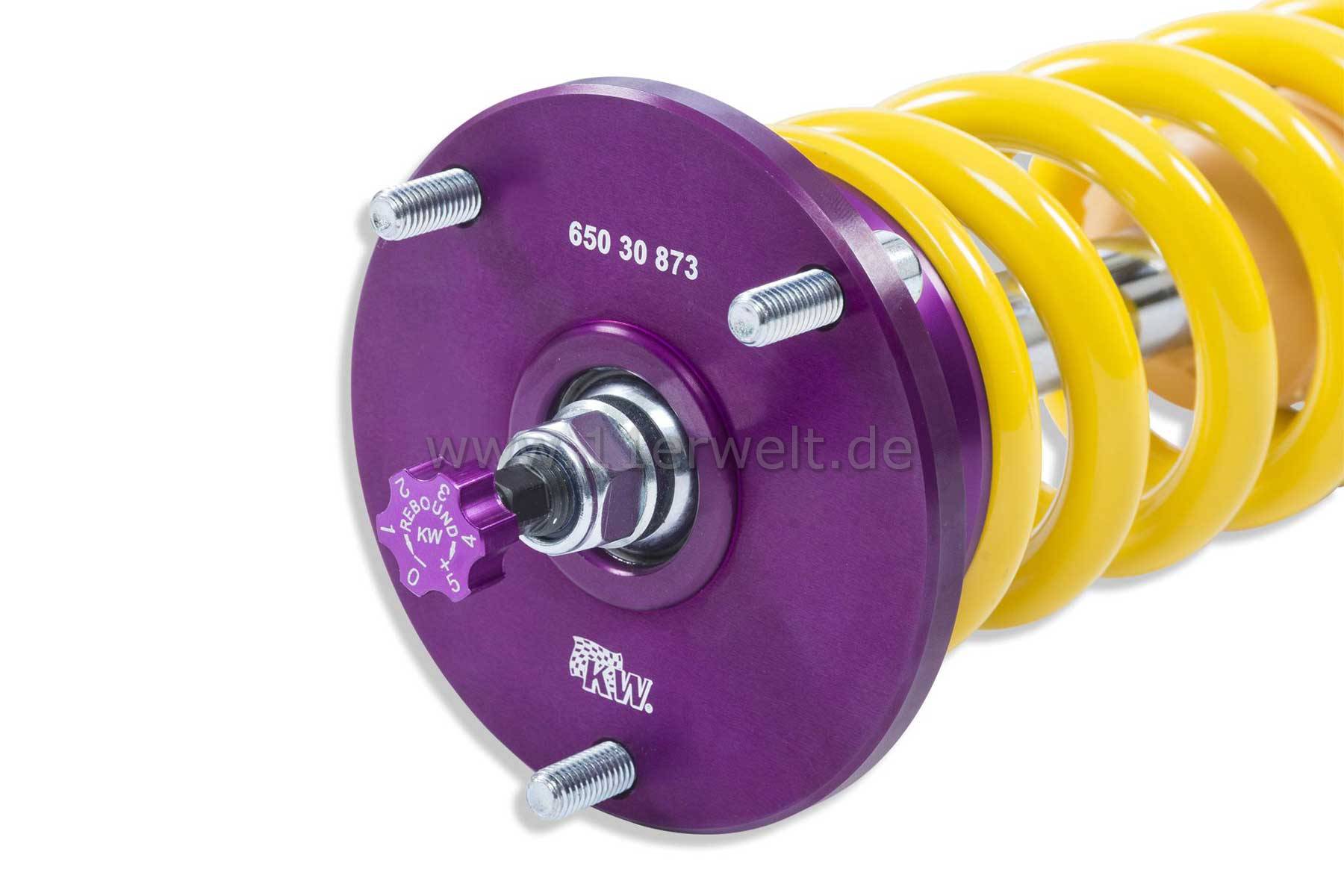 Sportfahrwerk KW V3 inox für Porsche 964 3.6 Carrera 4 11/90 bis 05/94