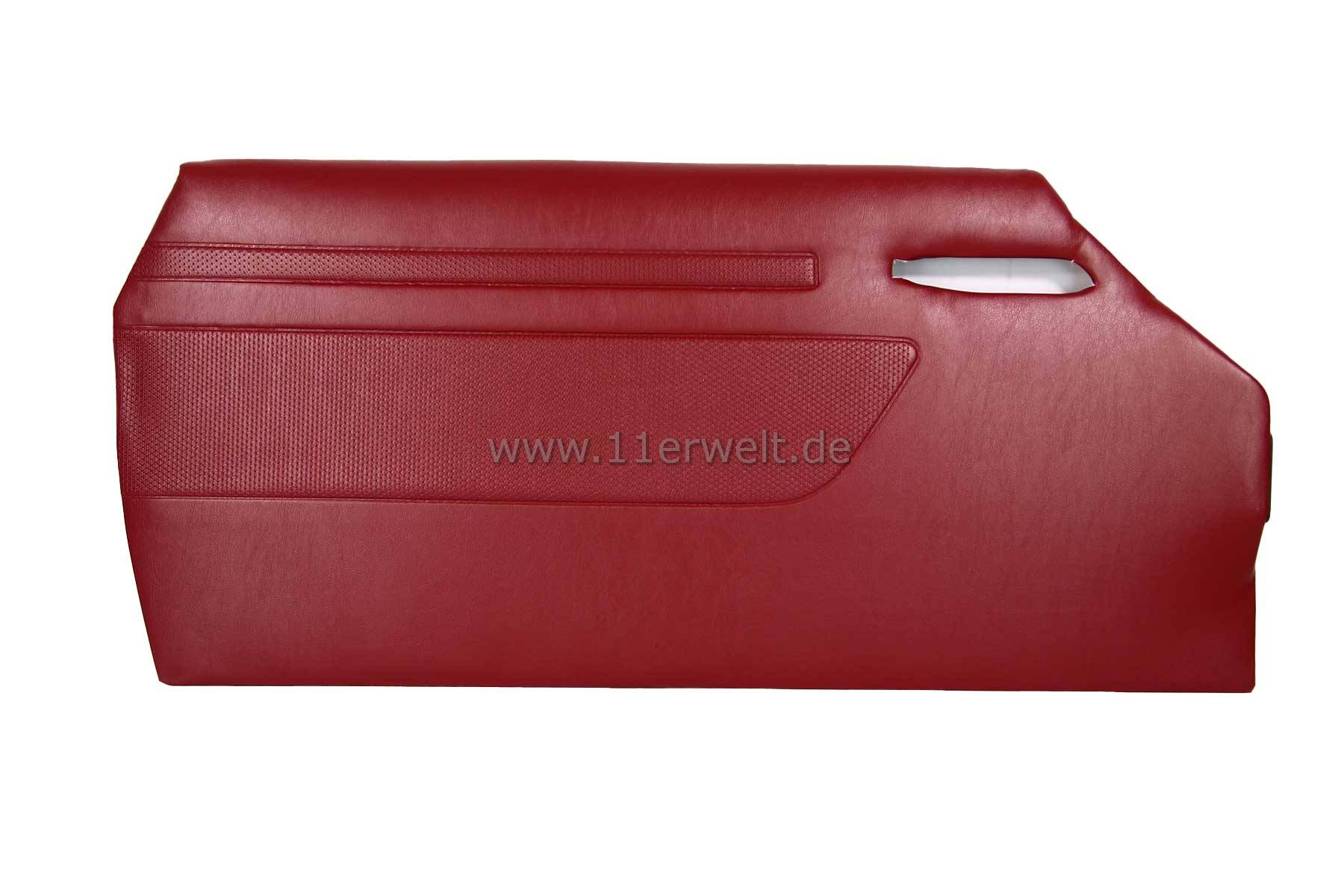 1 Set Türverkleidungen in burgund rot für Mercedes SL R107