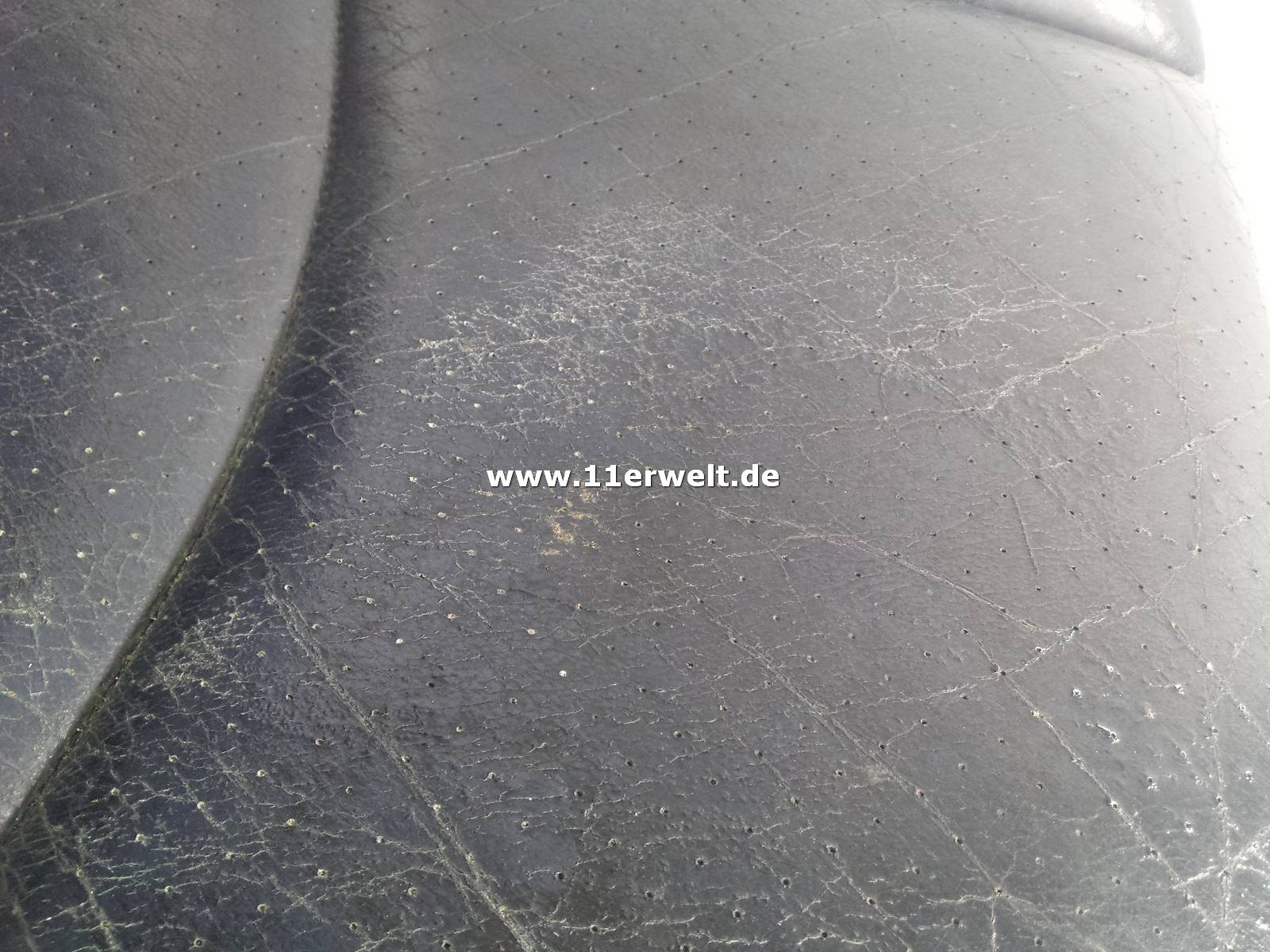 Ledersitze Porsche 993 dunkelblau elektrisch verstellbar mit Sitzheizung