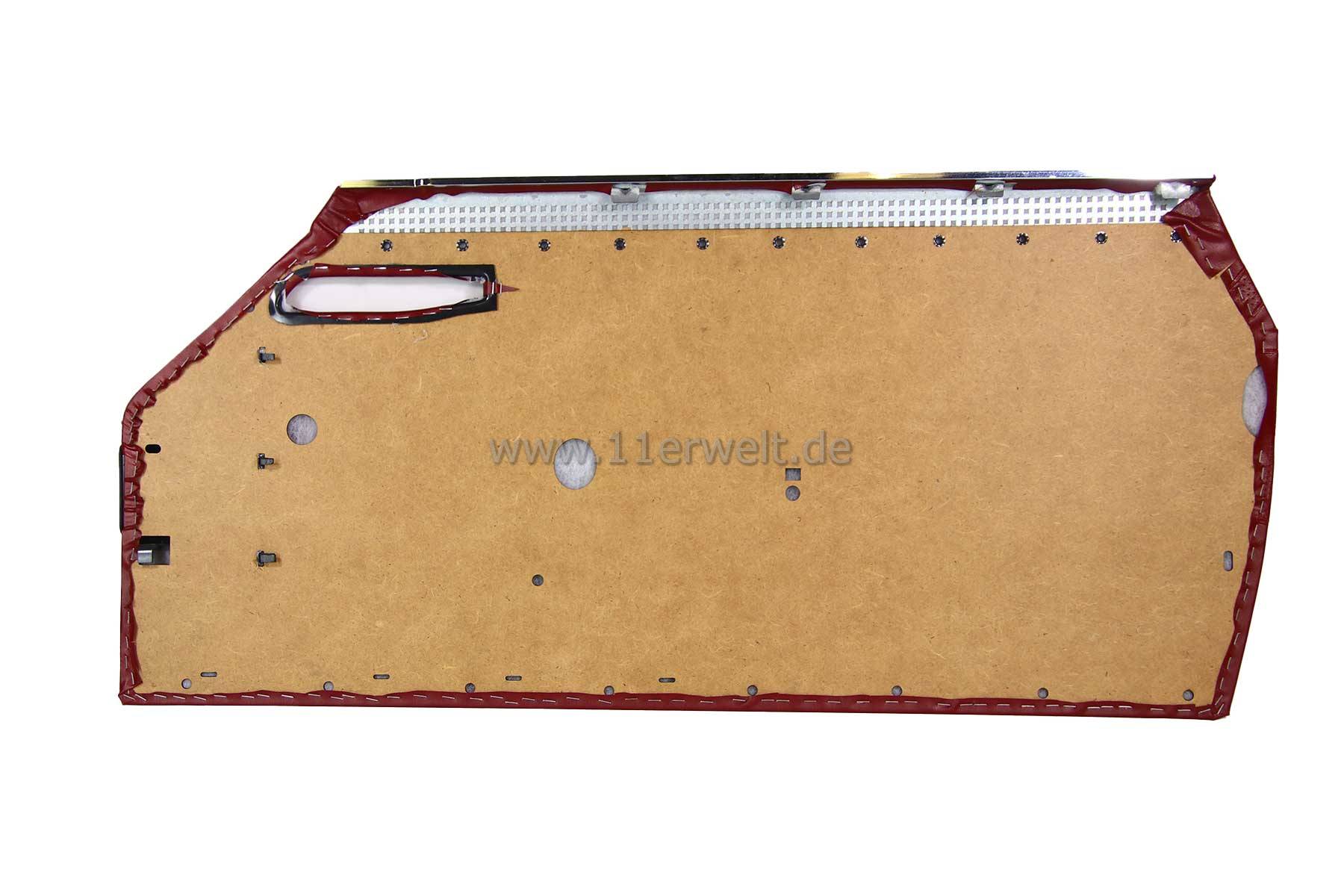 1 Set Türverkleidungen in burgund rot für Mercedes SL R107