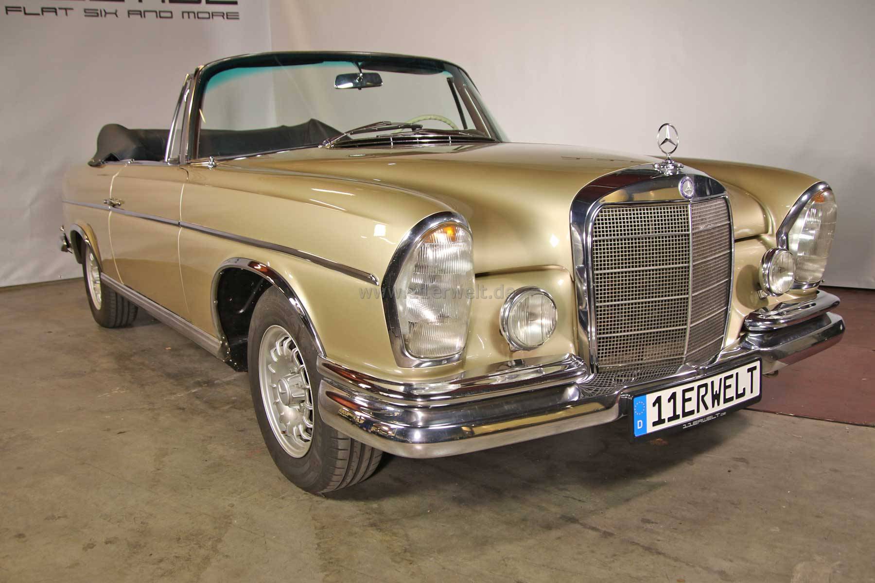 ++VERKAUFT++ Mercedes Benz W111 Cabrio 220SEB in Traumzustand