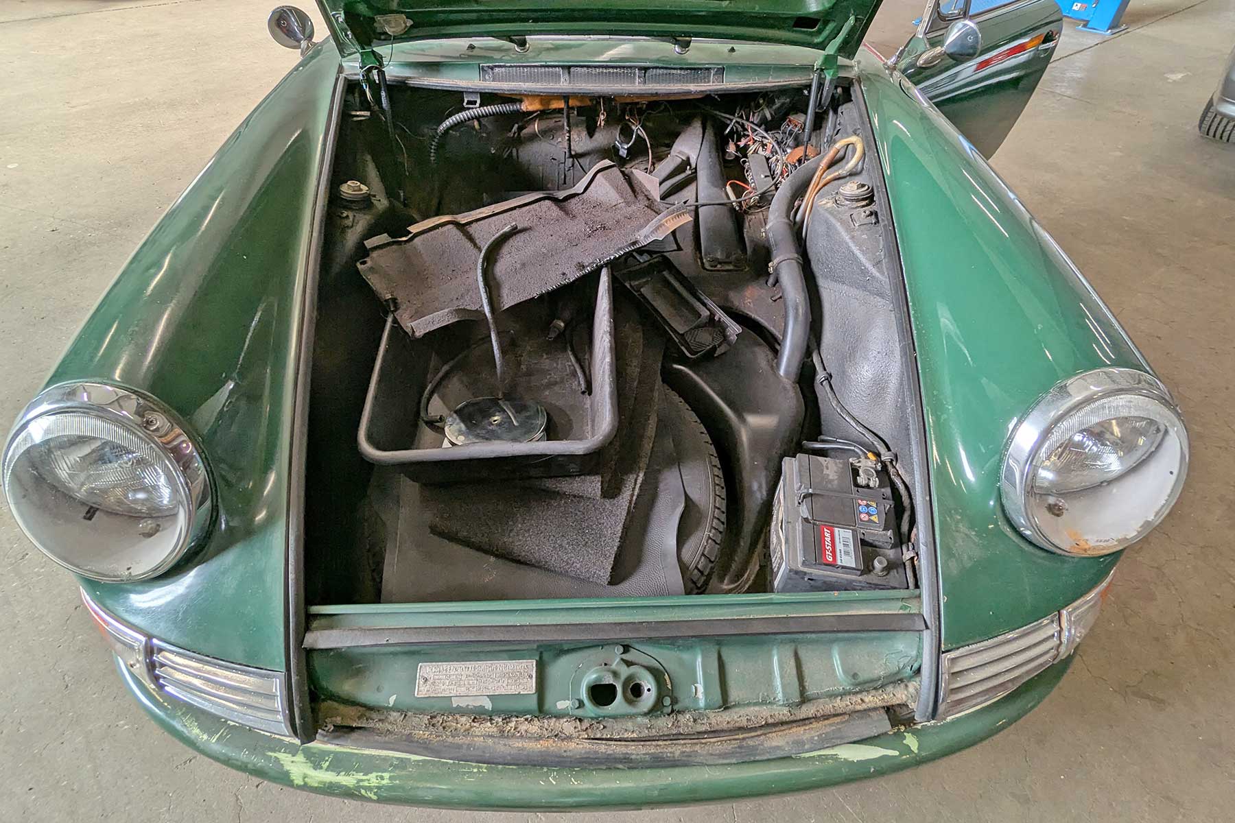 +++VERKAUFT*** Porsche 912 SWB Restaurationsobjekt