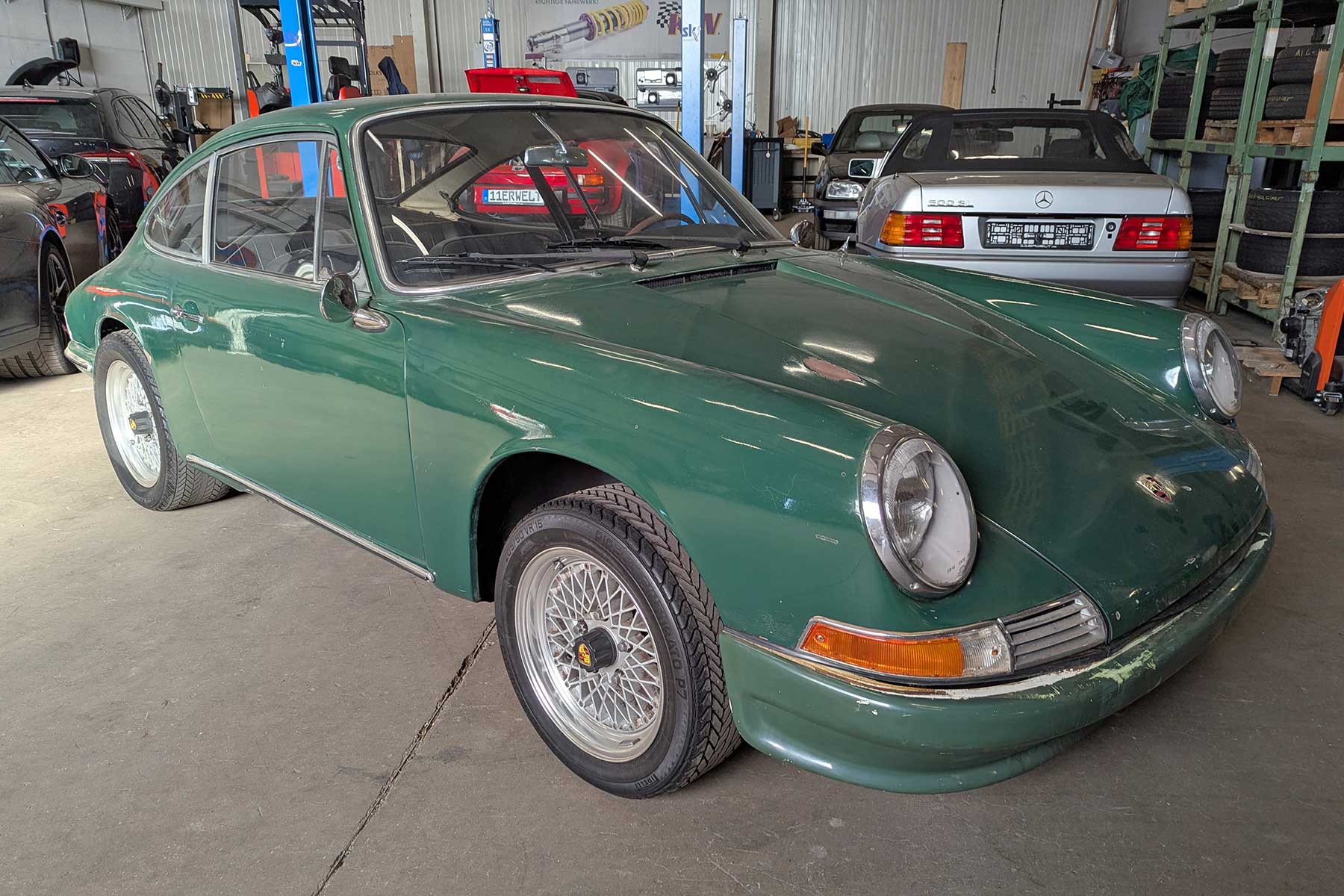 +++VERKAUFT*** Porsche 912 SWB Restaurationsobjekt
