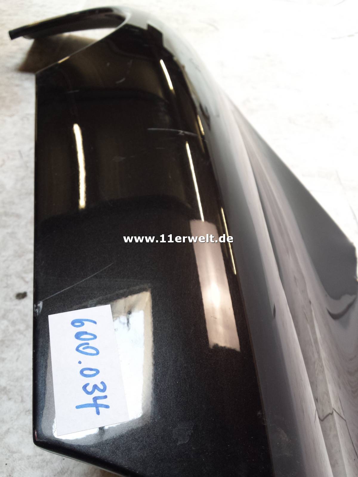 Original Porsche 993 Seitenteil Ausschnitt hinten links, schwarz