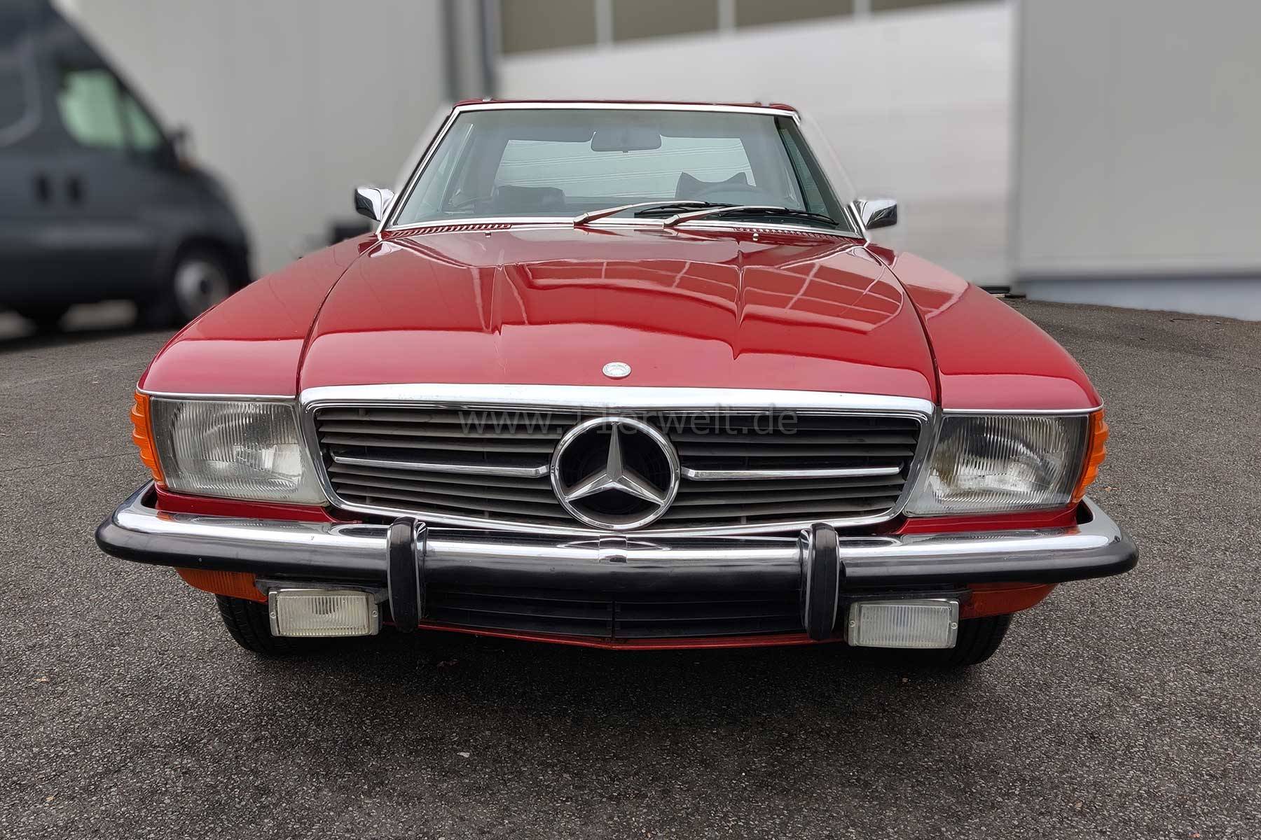 Mercedes R107 350SL zum Restaurieren