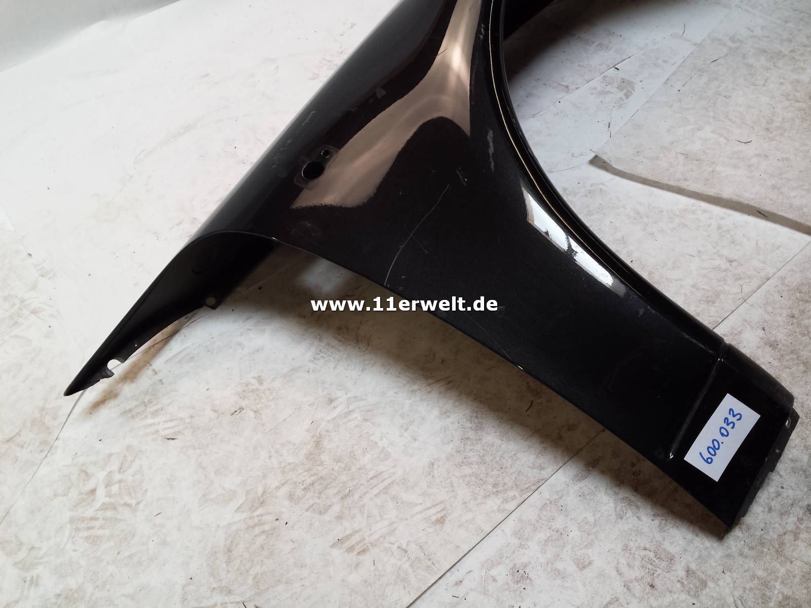 Original Porsche 993 Kotflügel rechts, schwarz